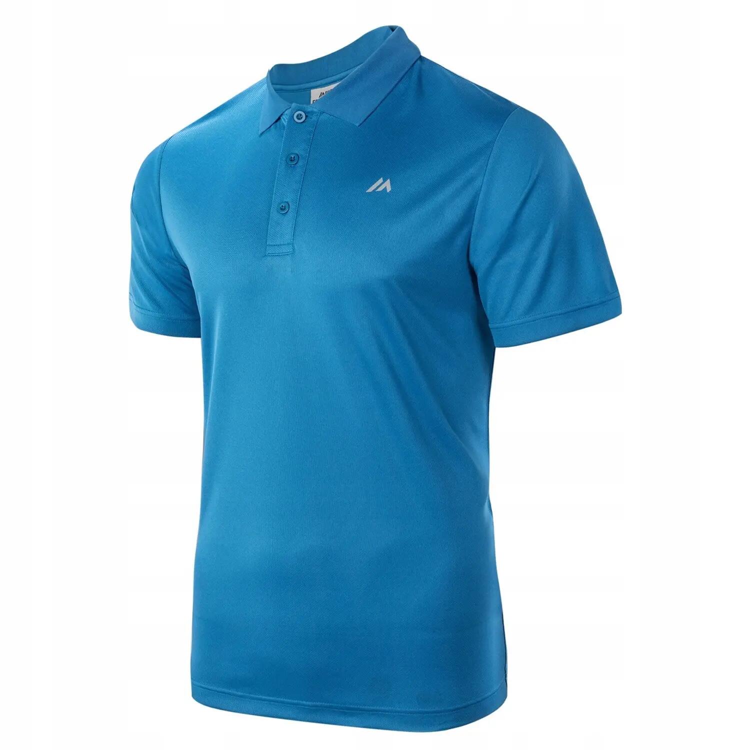 Heren Nodim Poloshirt (Frans Blauw/Reflecterend) 3/3