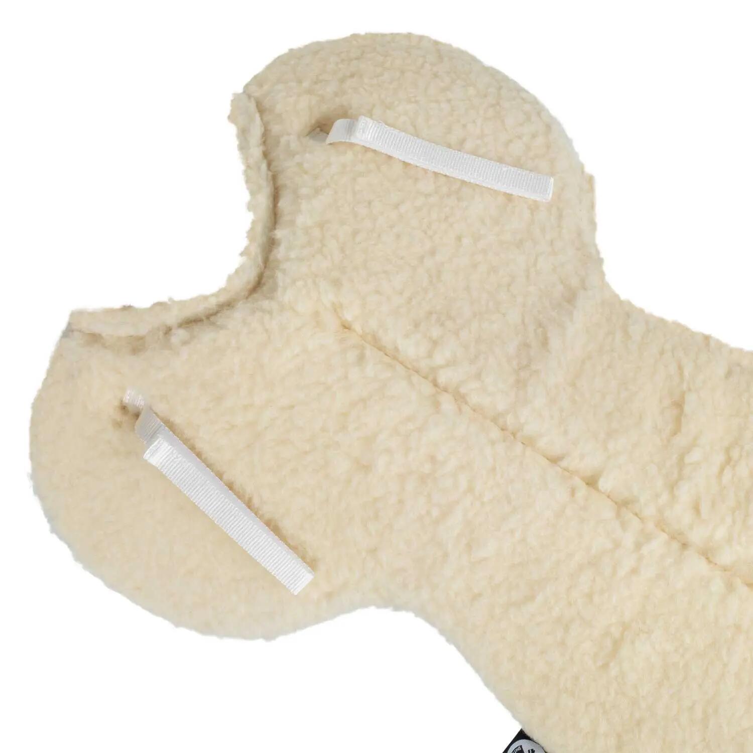 Wollen zadeldek t-vormig voor paard 3/6