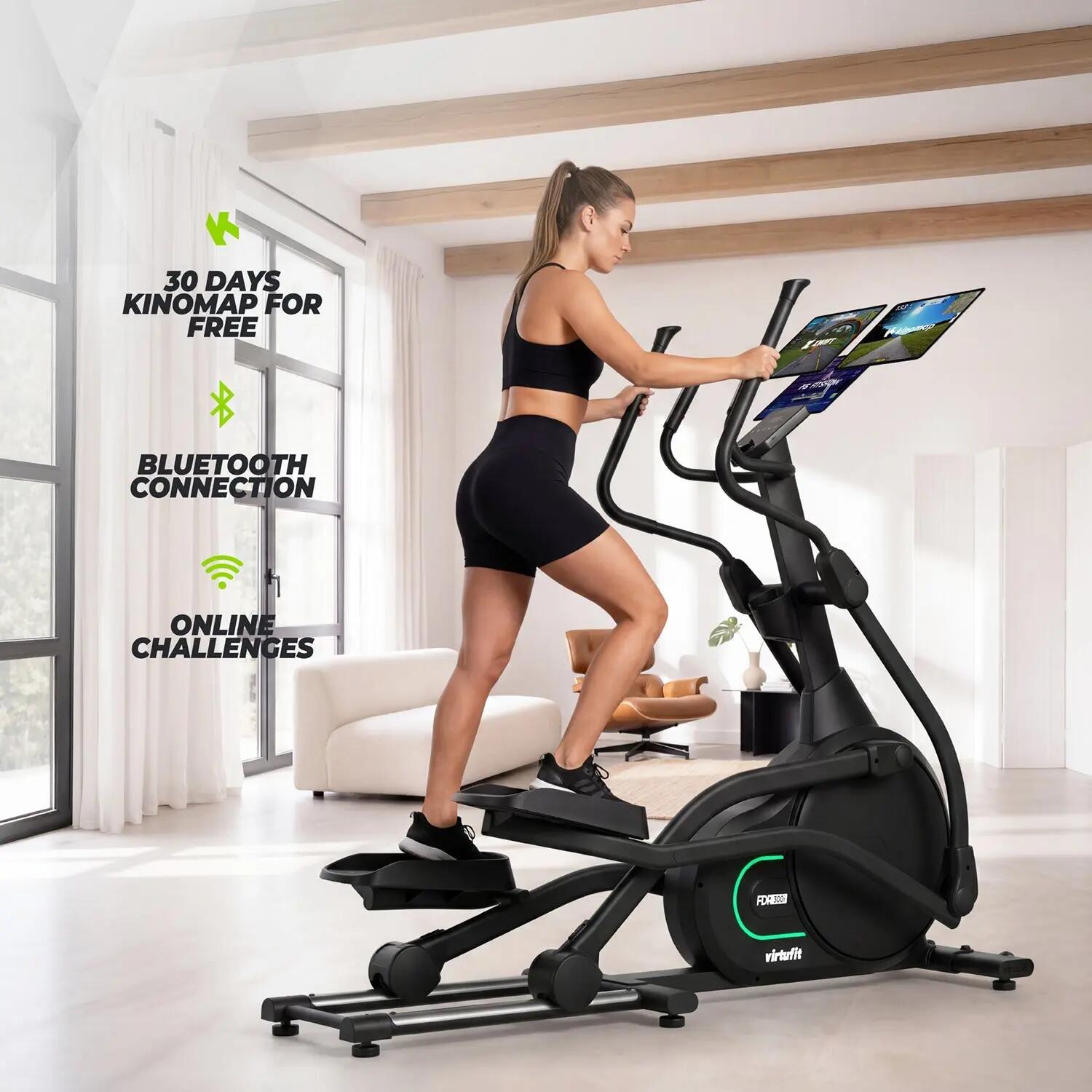 FDR300i Crosstrainer met Ergometer - 48 weerstandsniveaus 5/7