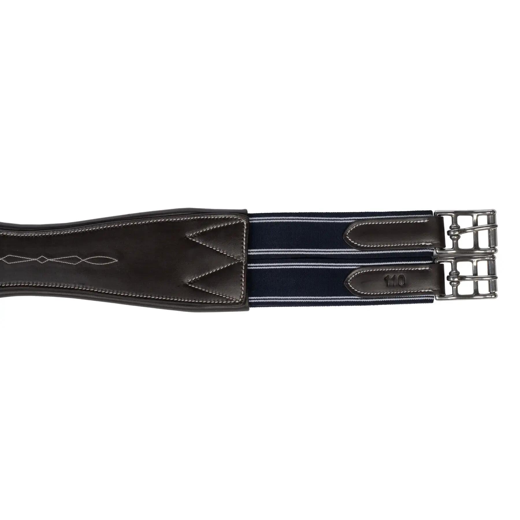 Sangle pour cheval en cuir HKM Dallas 3/4