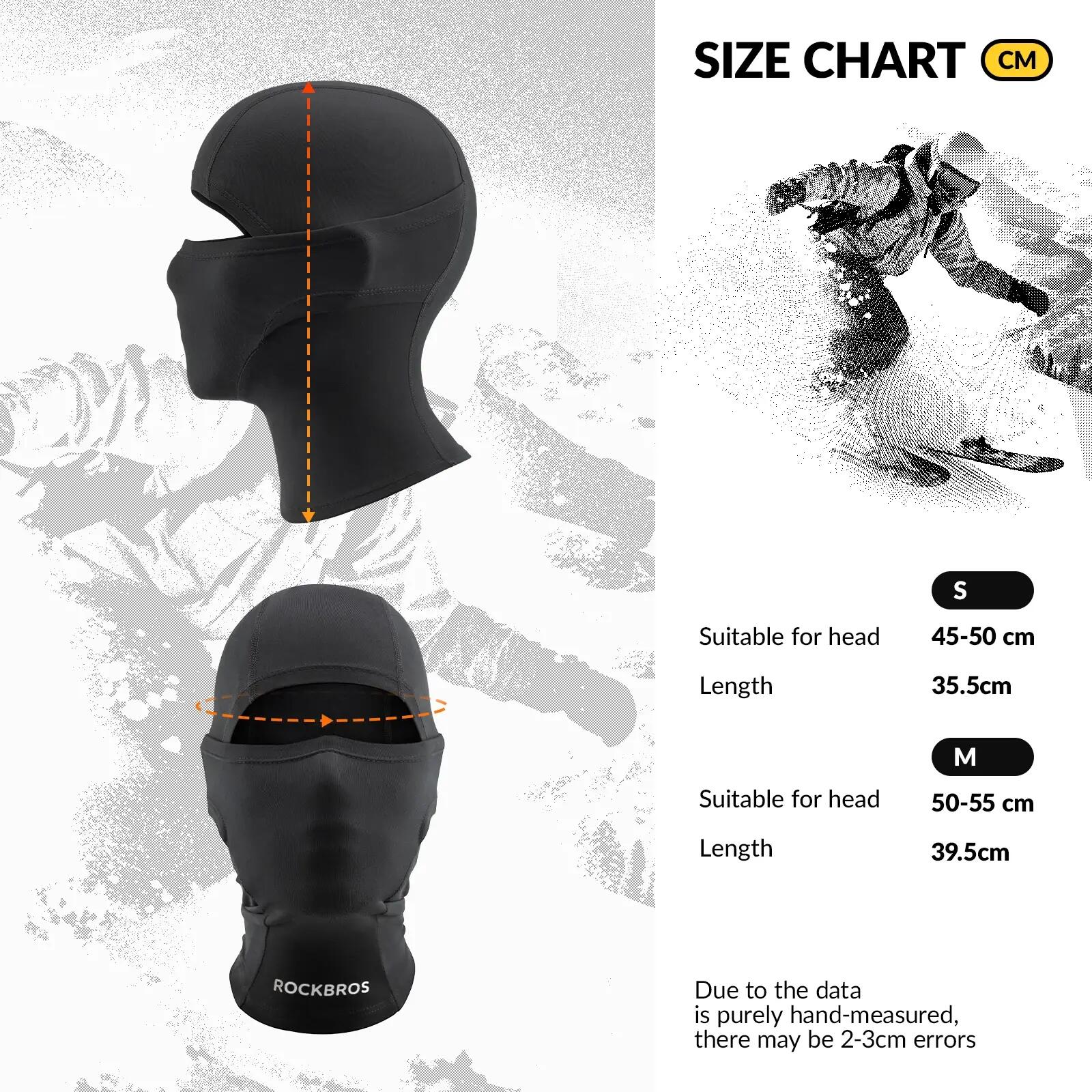 Kinder Winter-Sturmhaube aus Fleece – 2 Größen für 6-15 Jahre 6/7