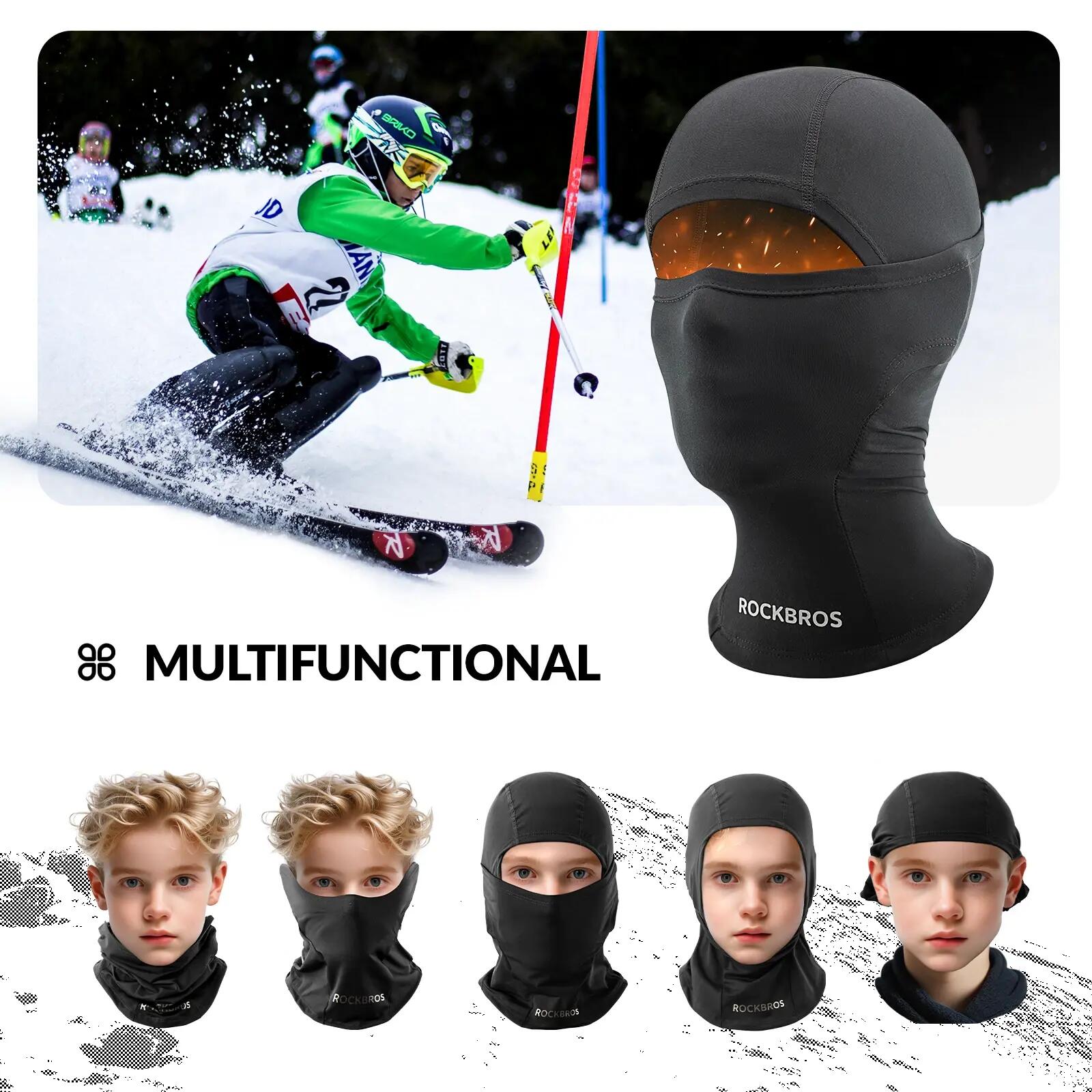 Kinder Winter-Sturmhaube aus Fleece – 2 Größen für 6-15 Jahre 3/7