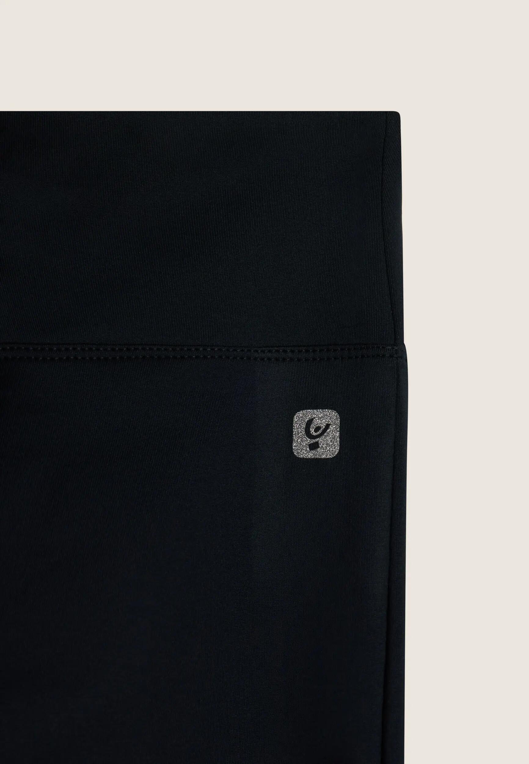 Legging 7/8 taille classique en jersey enduit effet mouillé 3/3