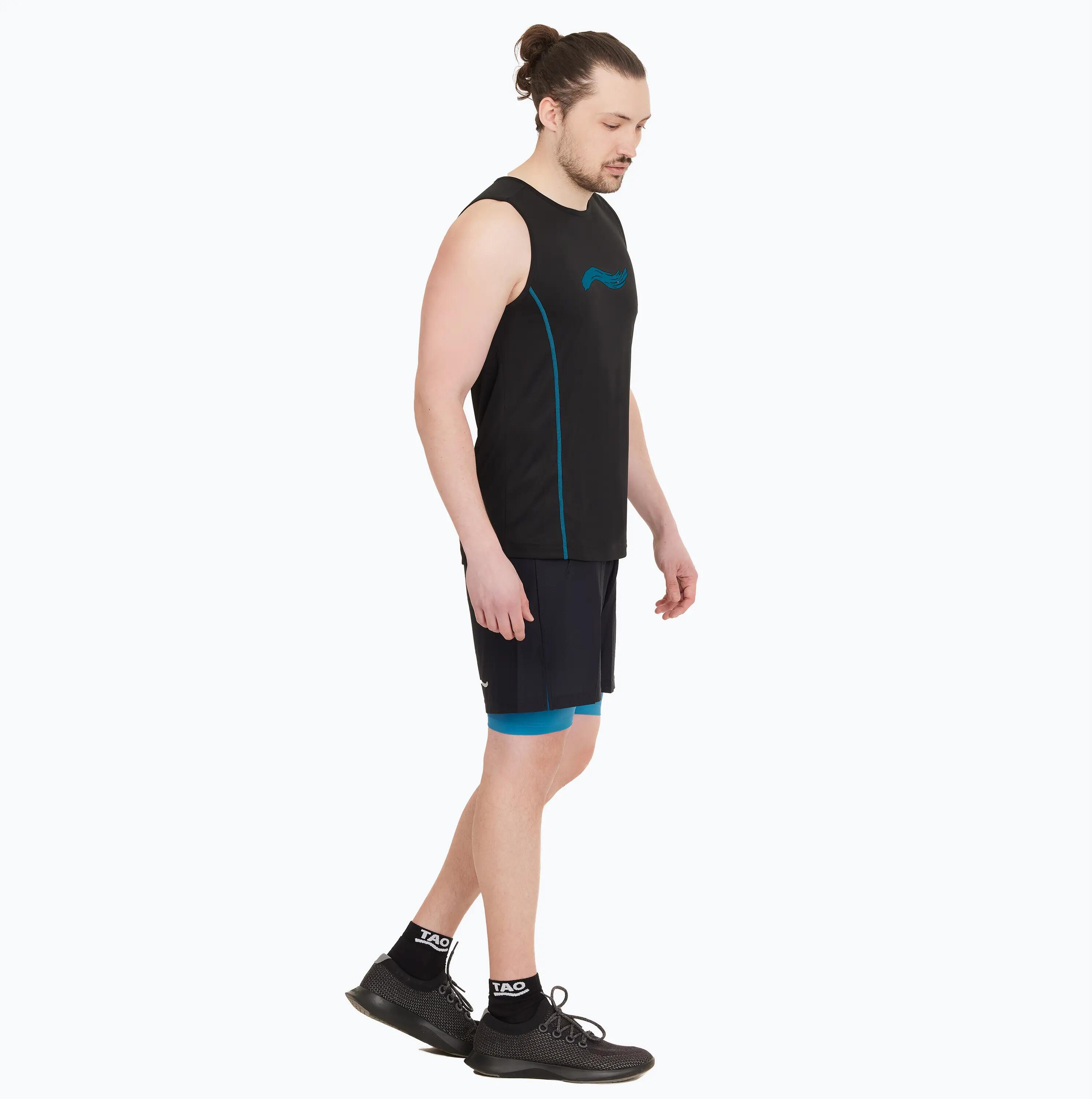 Herren  KAITO Atmungsaktive Laufshort mit Tight | Nachhaltig & fair 2/3