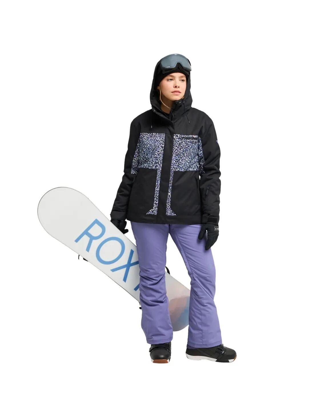 Funktionelle Snow-Hose BACKYARD Lila Dames 4/4