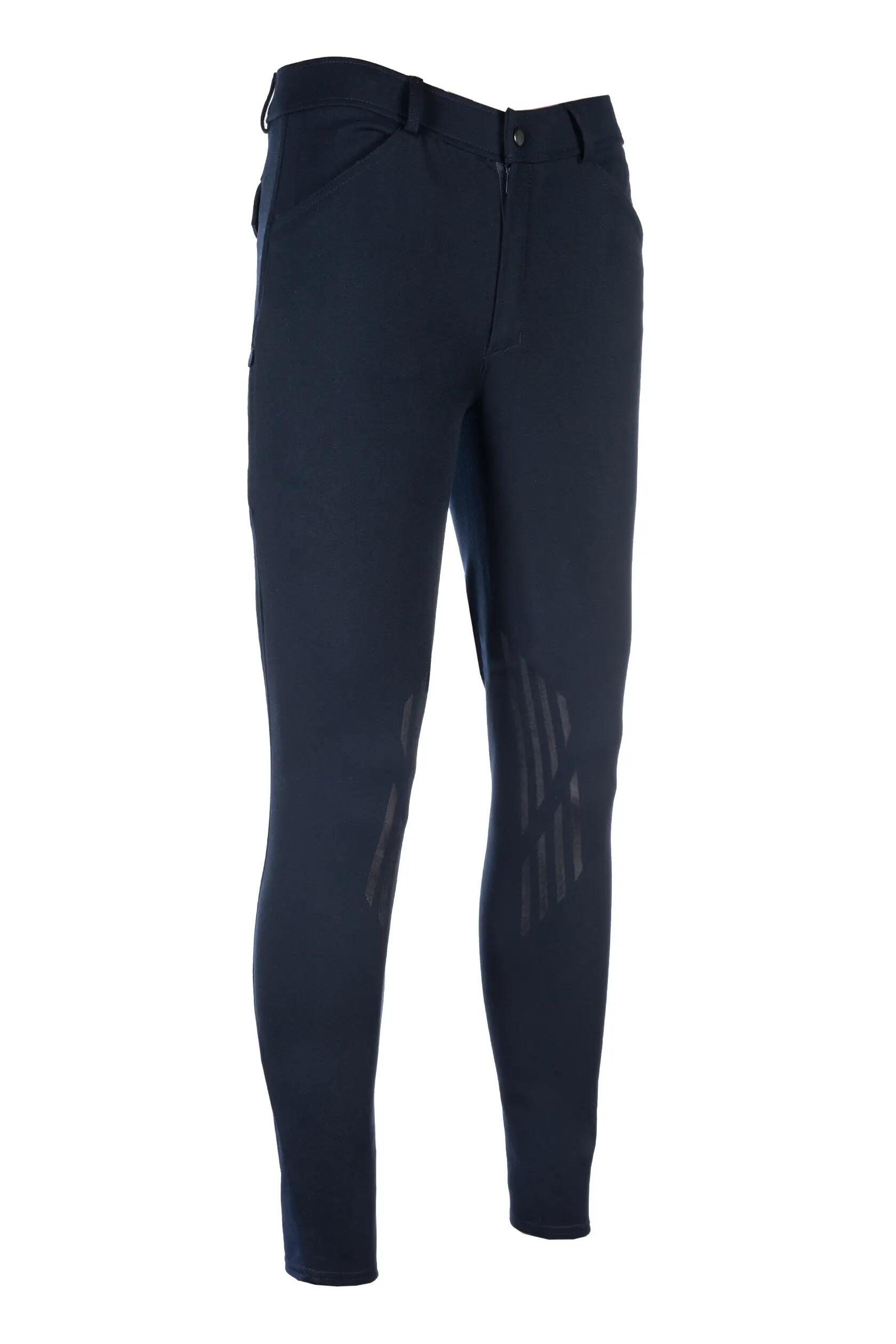 Pantalon d'équitation pour homme James avec protège-genoux en silicone 2/5