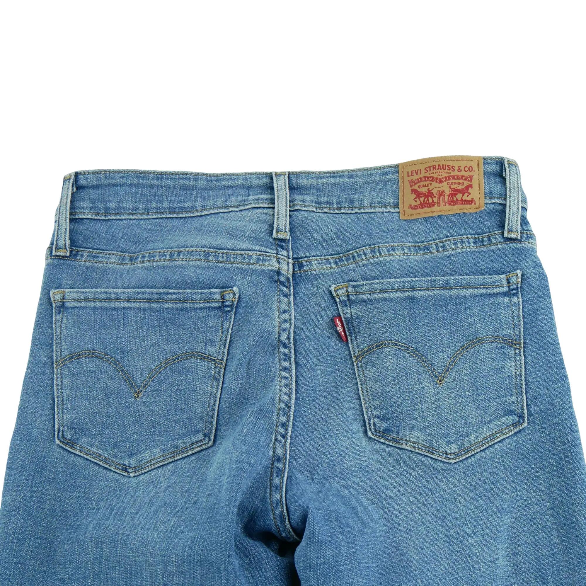 Tweedehands - Jeans Dames W27/L32 Levi Strauss 712 Denim - Zeer goede staat 4/7