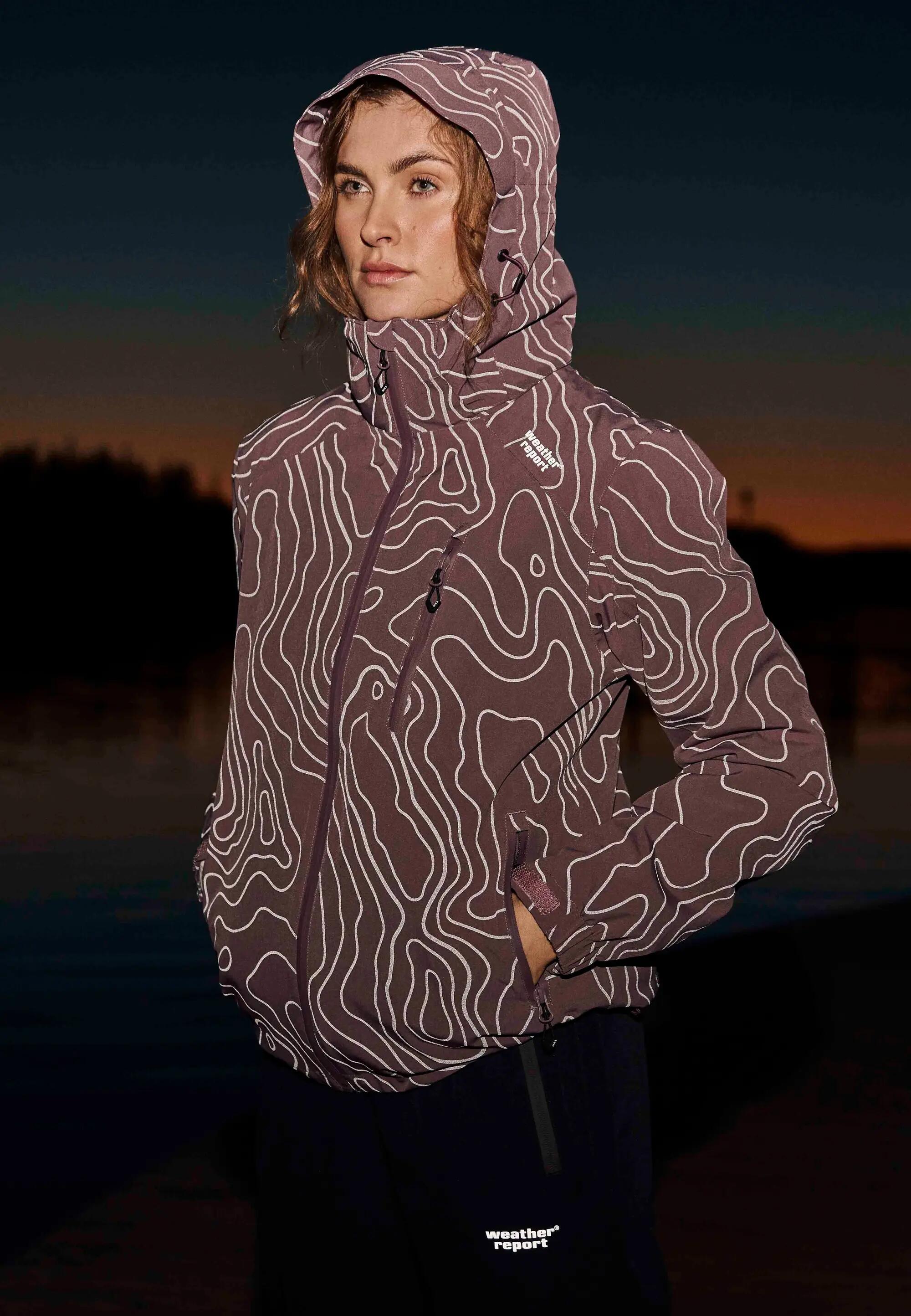 Regenjacke Camelia 3/8