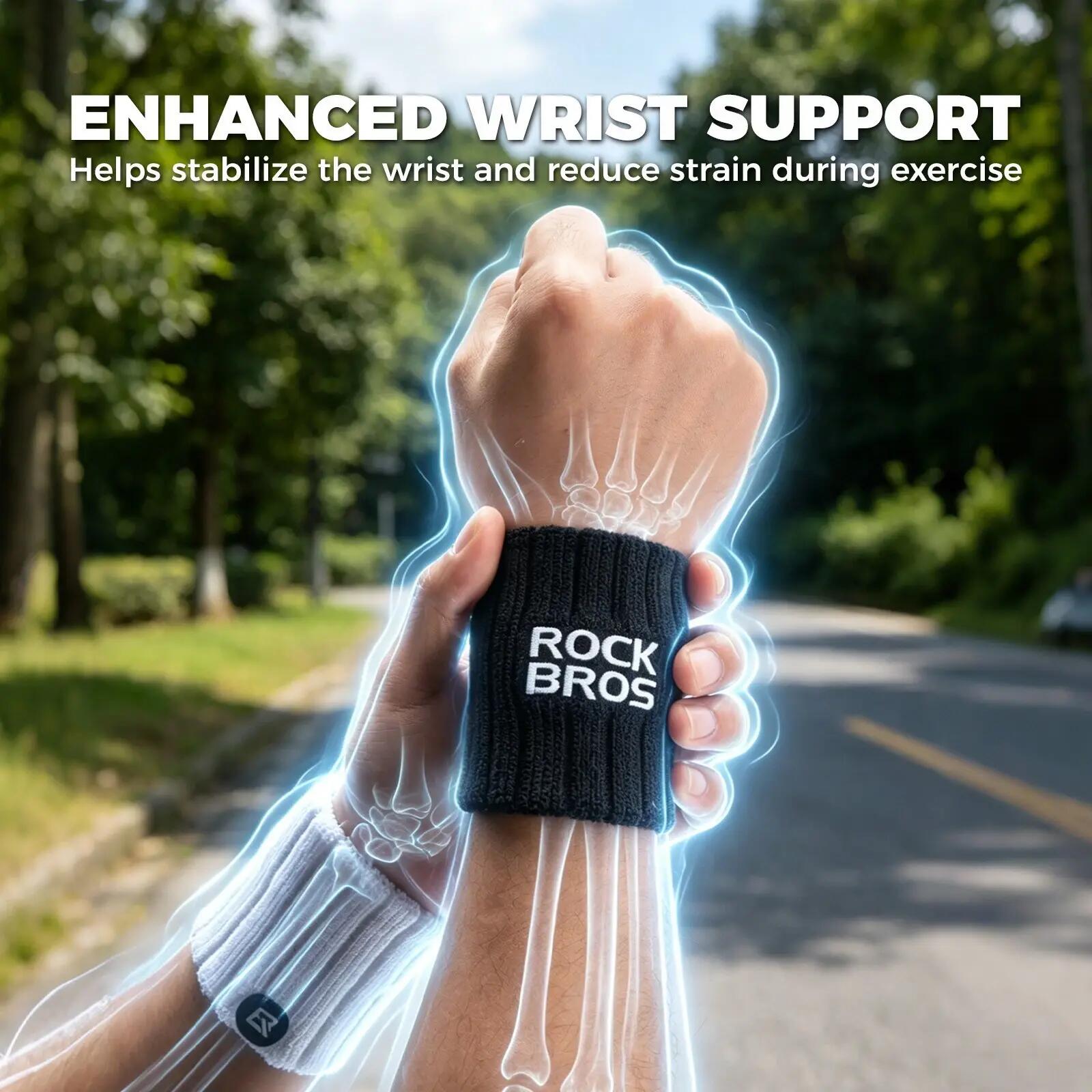 ROCKBROS Wristbands Handgelenk Sweatbands 2/7