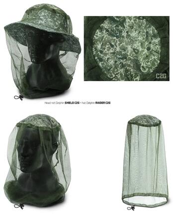 Chapeau anti-moustiques Mozzy Hat SHIELD C2G - 100 x 50 cm