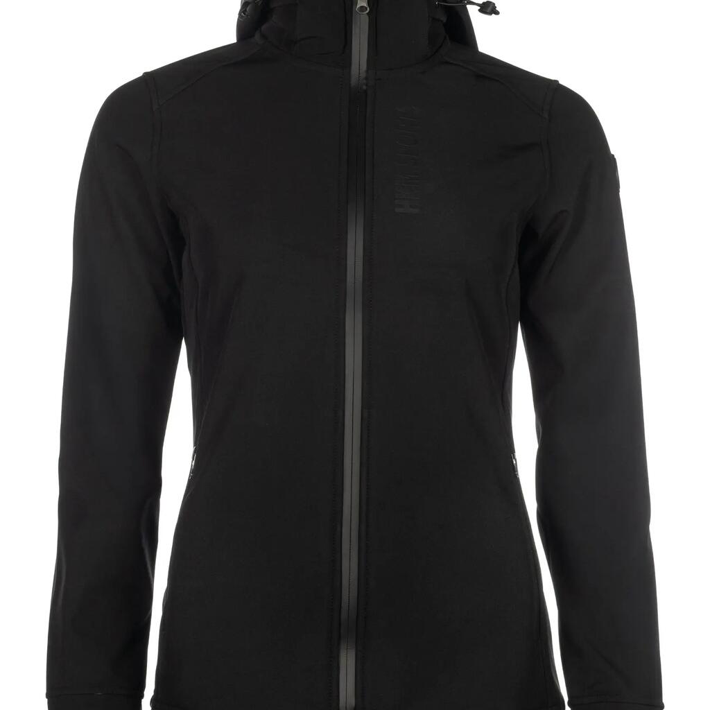 Girls' Hooded Softshell Riding Jacket HKM Crew