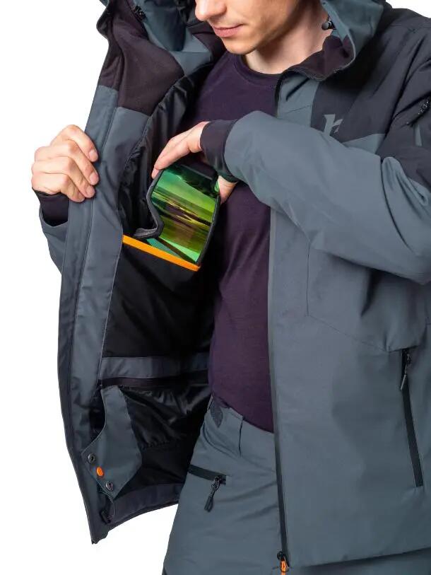 Veste de ski imperméable et isolante pour homme Hannah 10/15