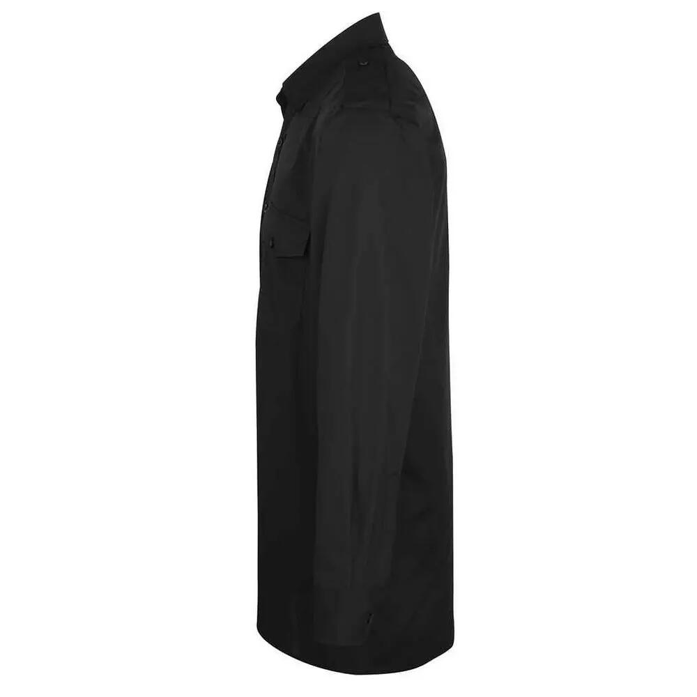 Camicia Da Pilota Manica Lunga Uomo Premier Nero 3/4