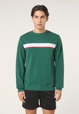 Felpe girocollo da uomo SAGANO Regular Tapeed – Felpe girocollo da uomo