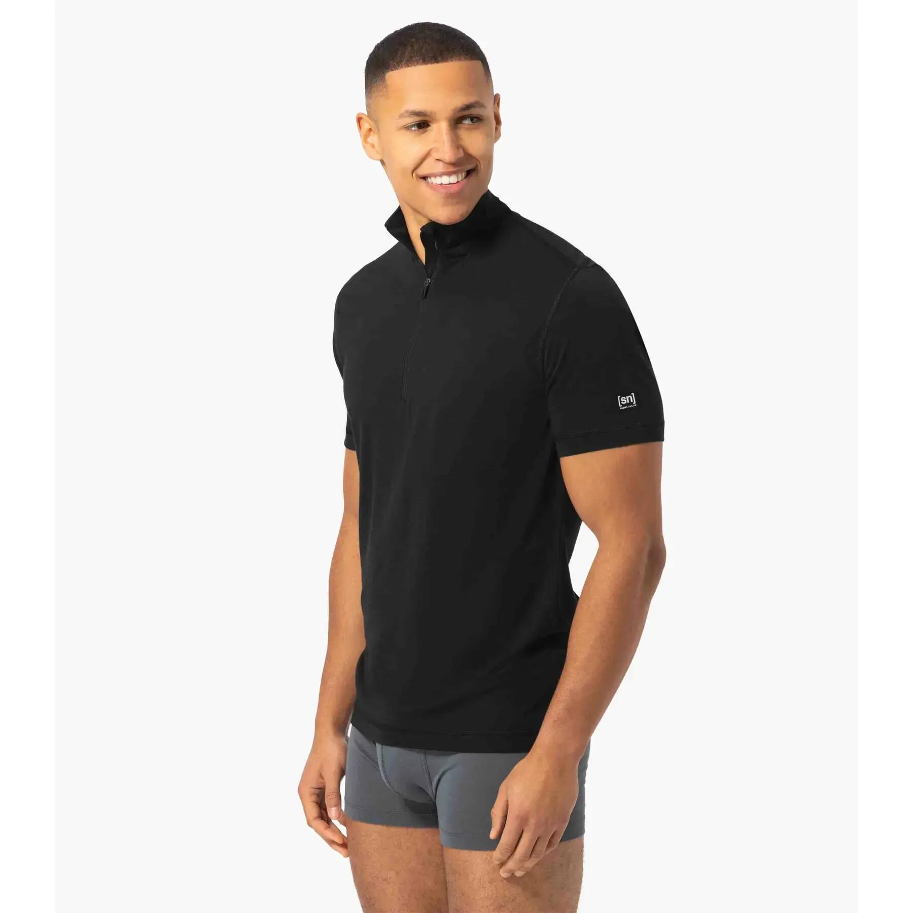 Sous maillot 1/4 zip super.natural Tundra175 2/3