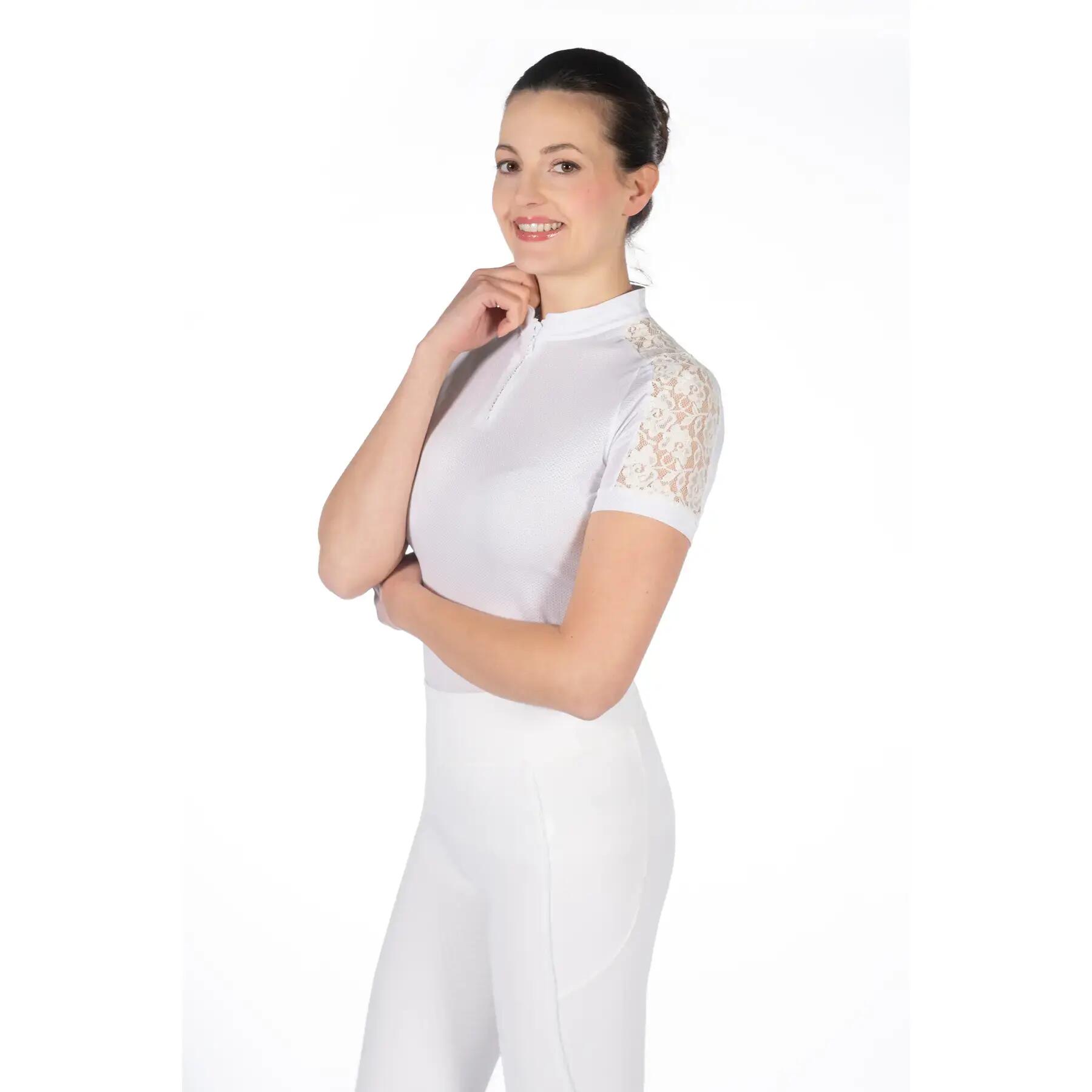 Polo de equitación para mujer HKM Nelly 3/5