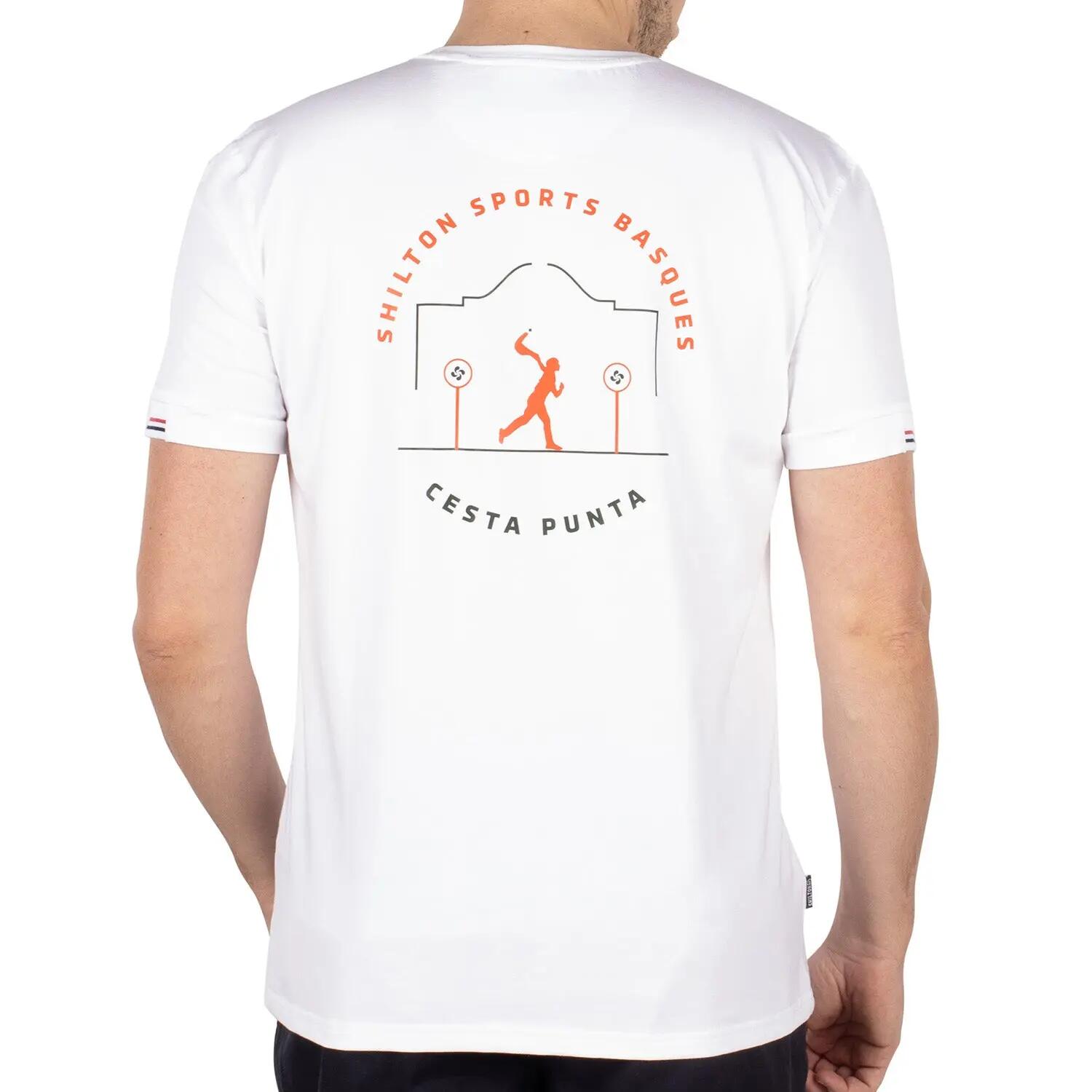 T-shirt cesta punta L / Blanc 1/5