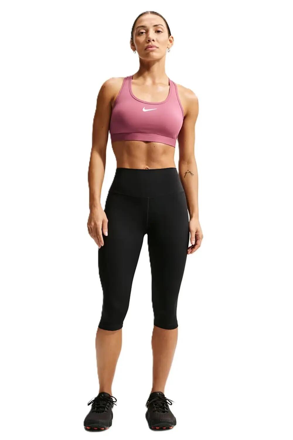 Sujetador deportivo Nike Swoosh de soporte medio para mujer 4/4