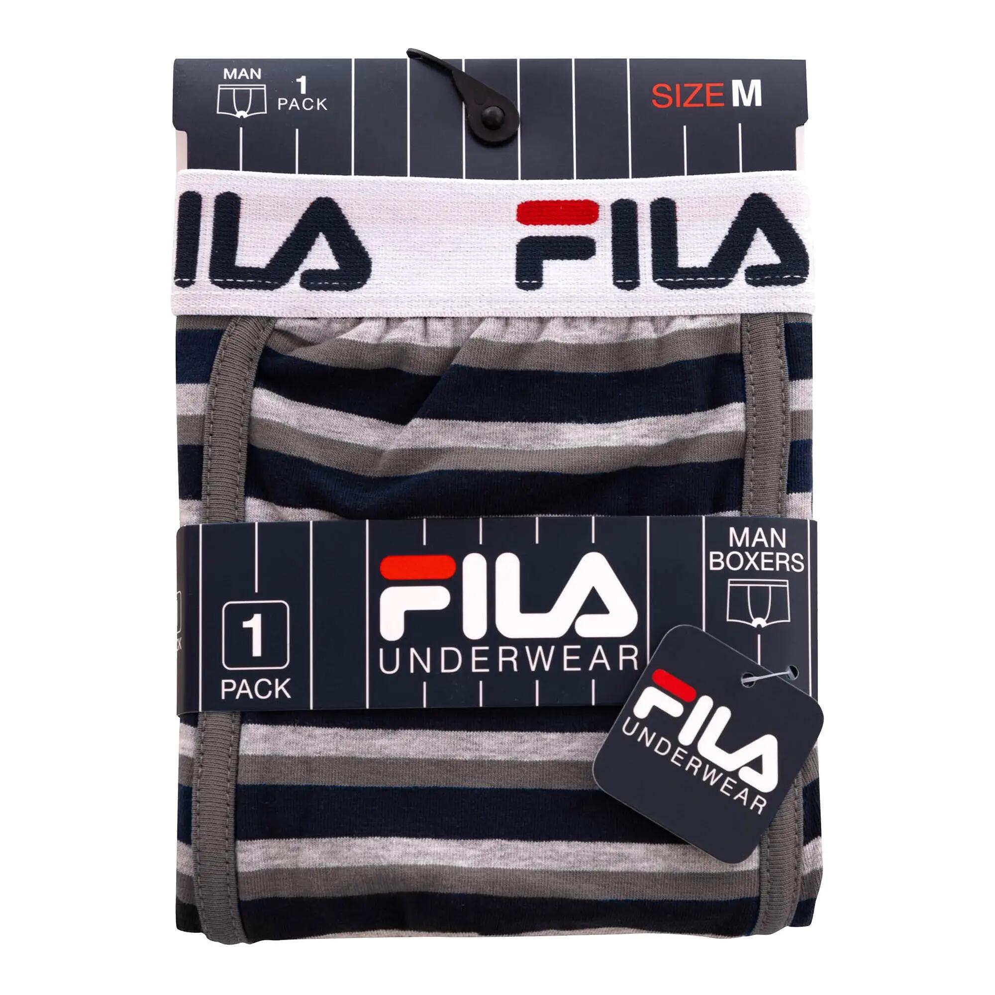 Boxer da uomo a righe, confezione singola – 95% cotone ed elastan 3/3
