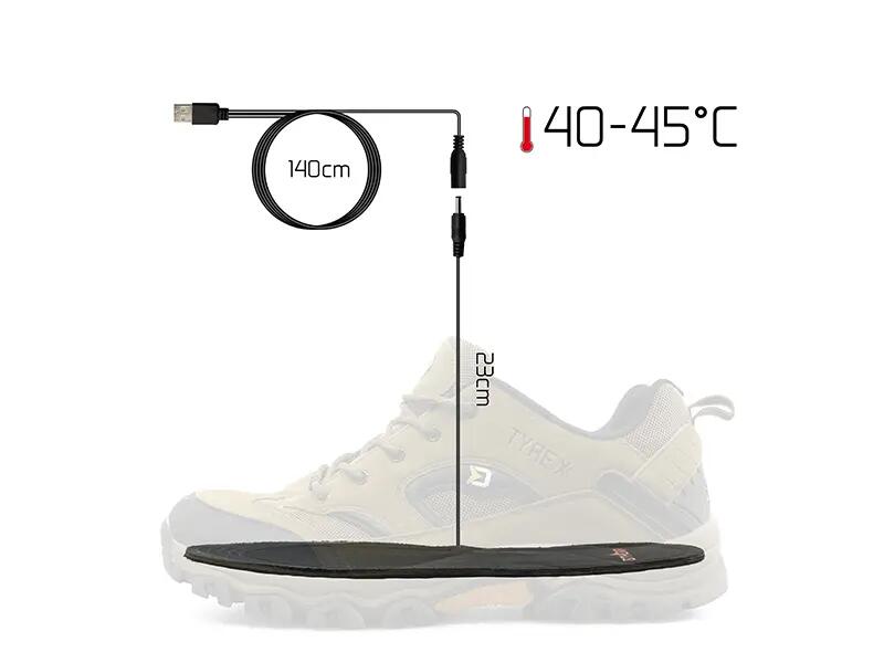 Semelles chauffantes électriques THERM | taille 40-46 2/3