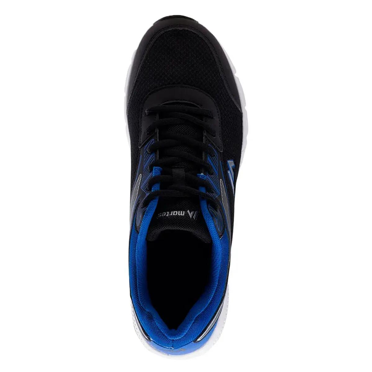 Baskets LASABI Homme (Noir / Bleu Lac / Argenté) 5/5