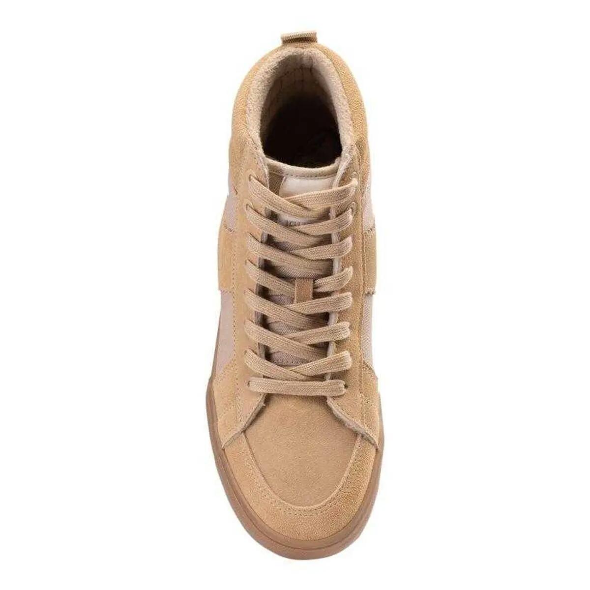 "Bomer Mid" Sneaker für , Kuh Wildleder Herren Beige/Gelb 4/5