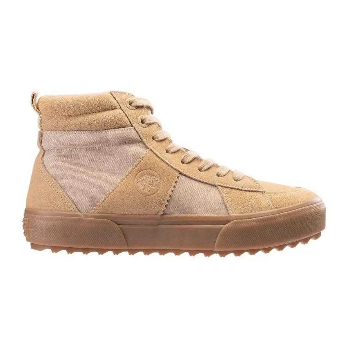 "Bomer Mid" Sneaker für , Kuh Wildleder Herren Beige/Gelb 3/5