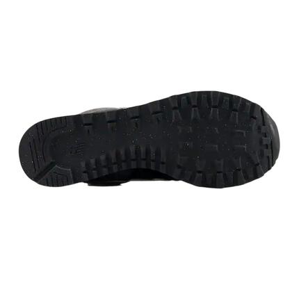 Zapatillas Deportivas de Ante 574 Cuña para Mujer Negro, Blanco