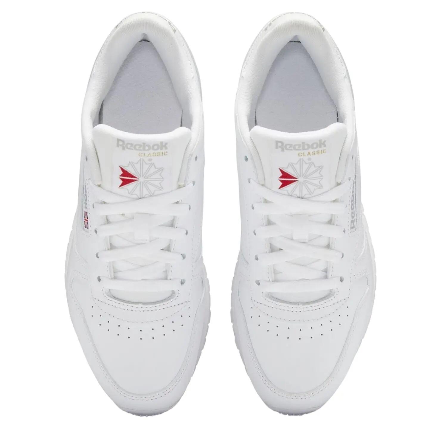 "Classic" Sneaker für , Leder Damen Weiß 4/4