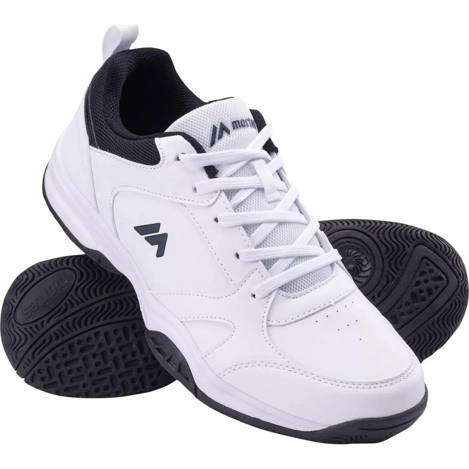 Heren Detis Sportschoenen (Wit, Zwart, Marine) 5/6