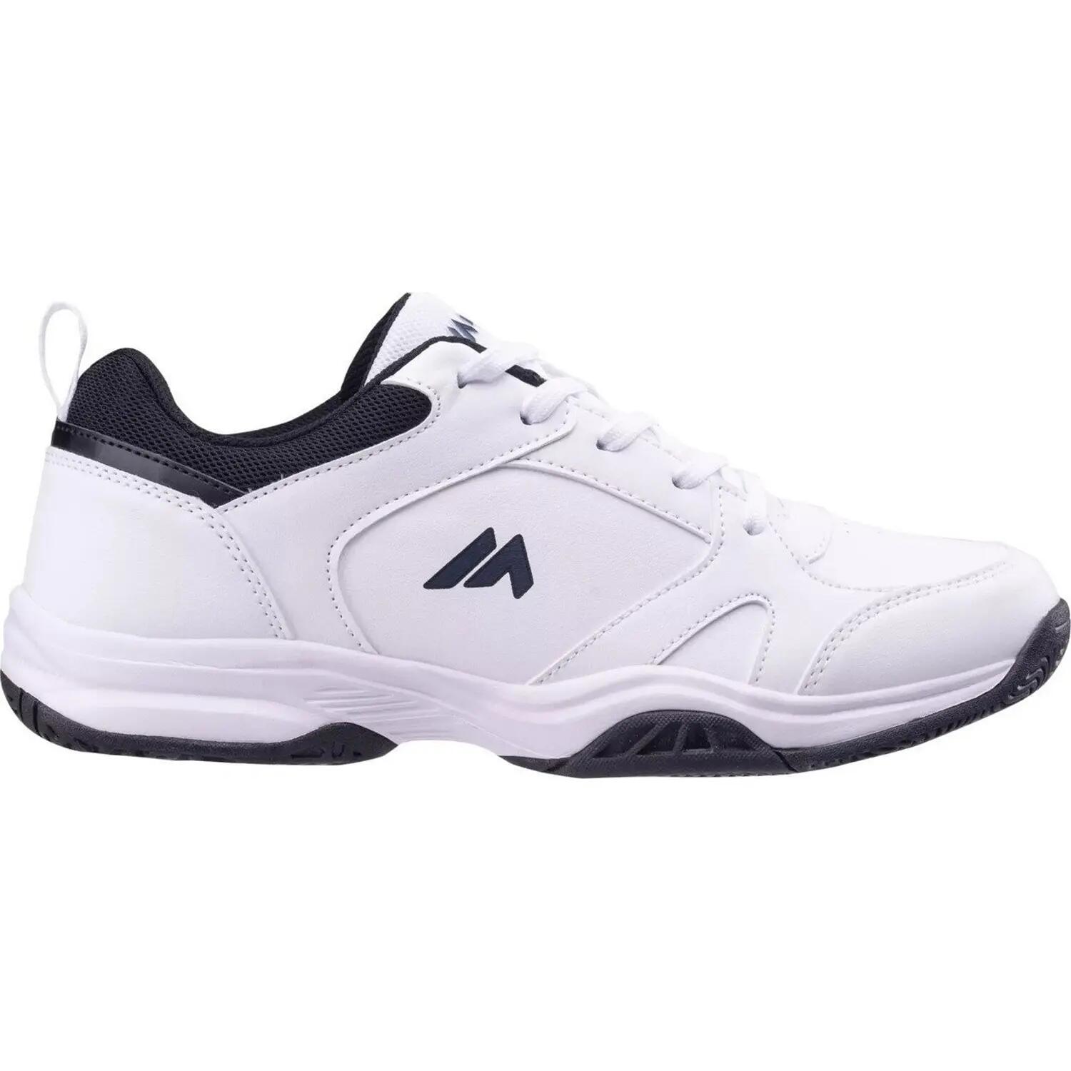 Heren Detis Sportschoenen (Wit, Zwart, Marine) 3/6