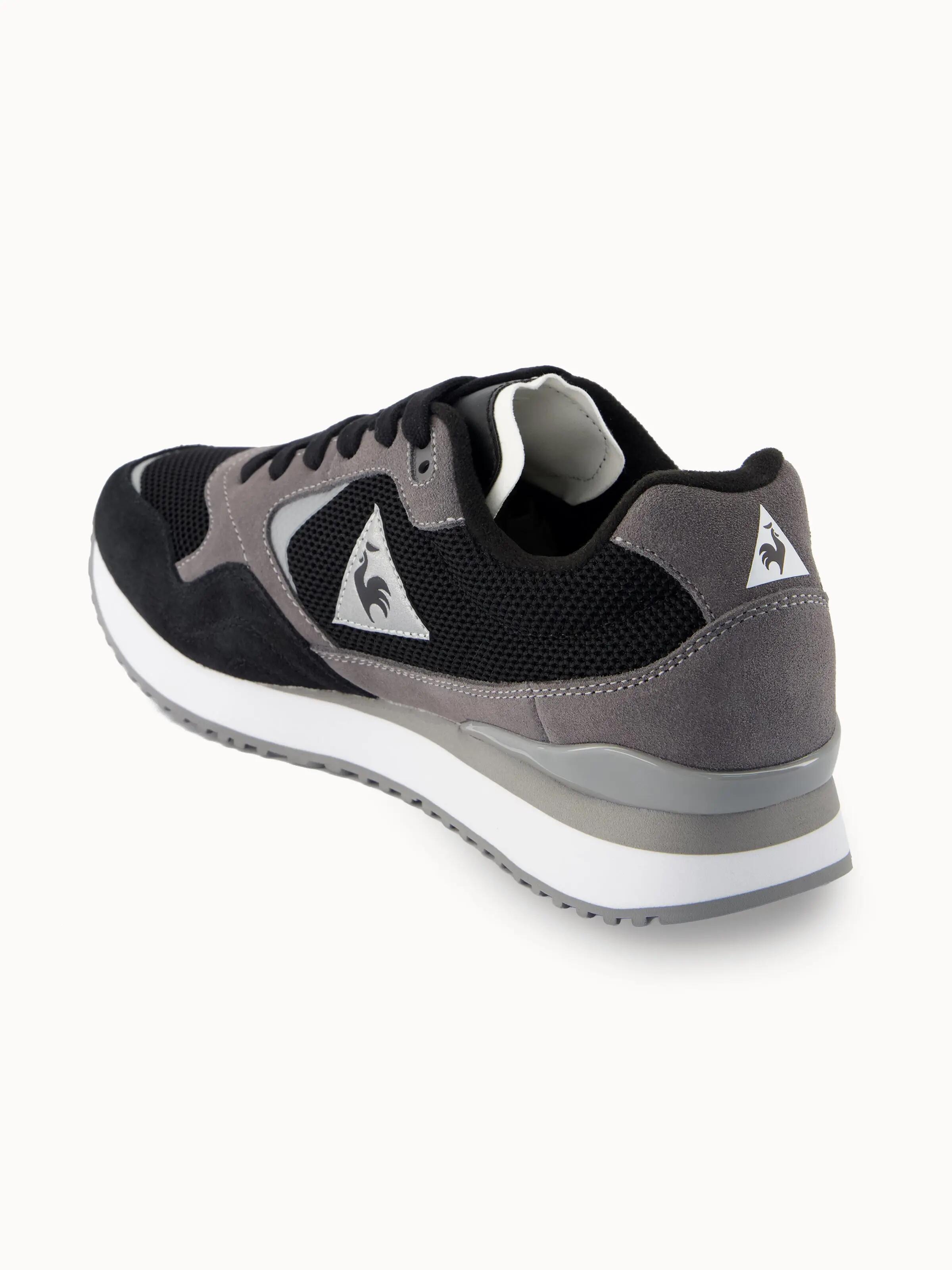 Sneakers rétro Solar en mesh et suède semelle à mémoire de forme 3/4