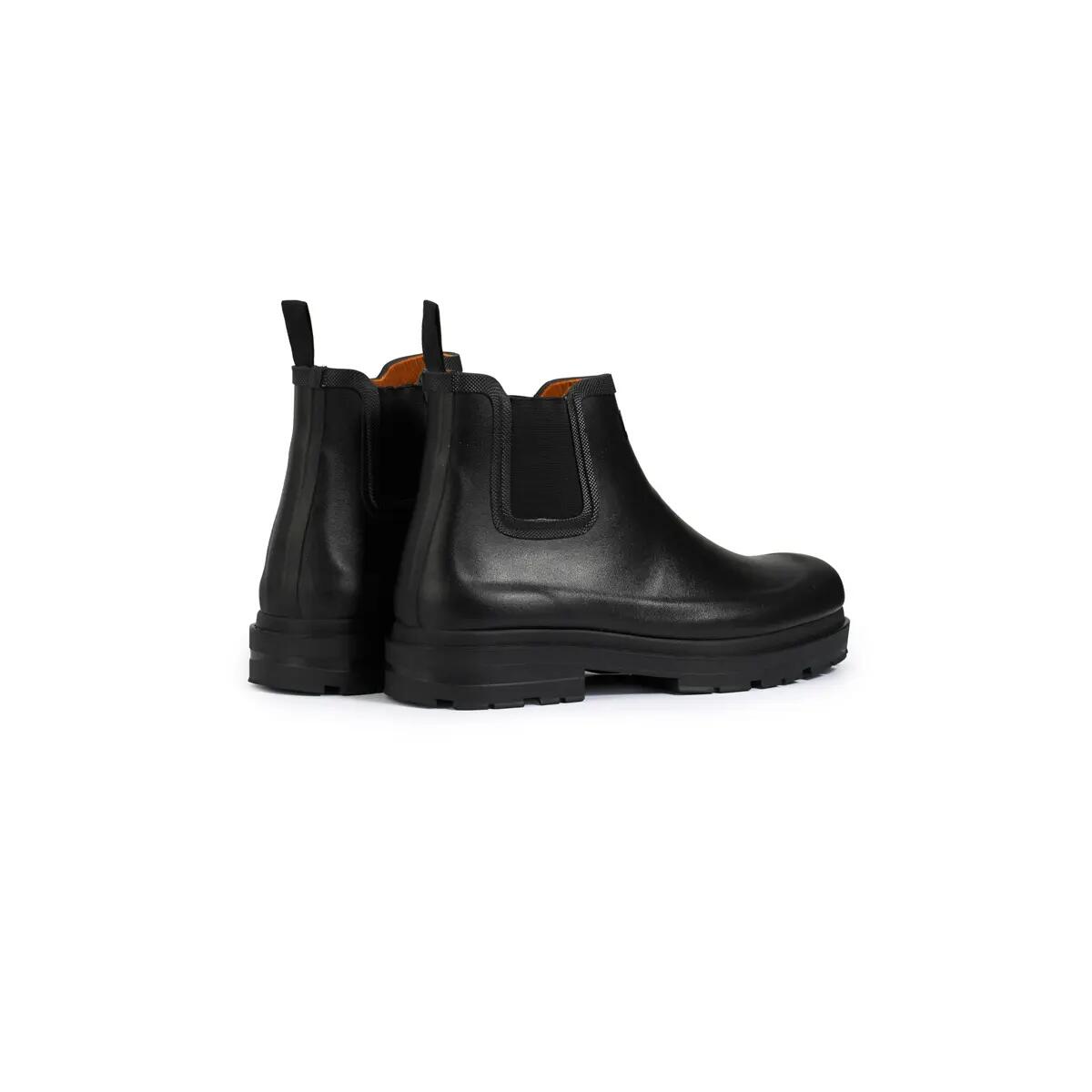 Bottes de pluie en caoutchouc CHELSEA RAIN LT unisexe noir 3/4