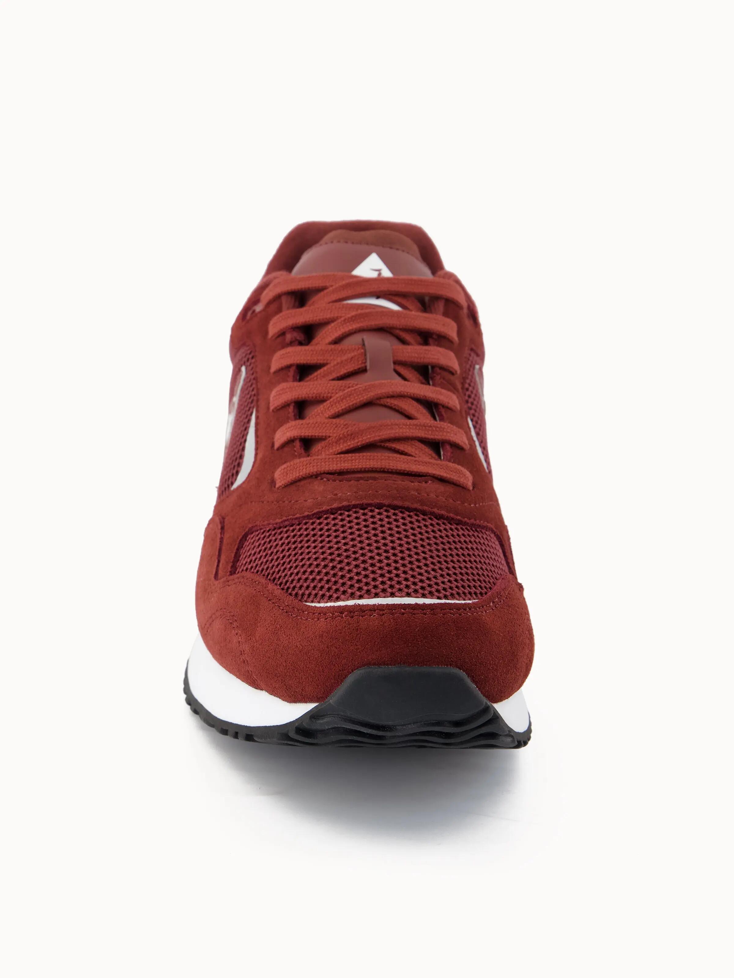 Sneakers retro-running en mesh et suede Solar 4/4
