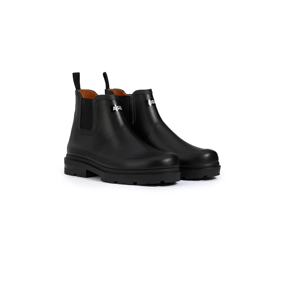 Bottes de pluie en caoutchouc CHELSEA RAIN LT unisexe noir 2/4