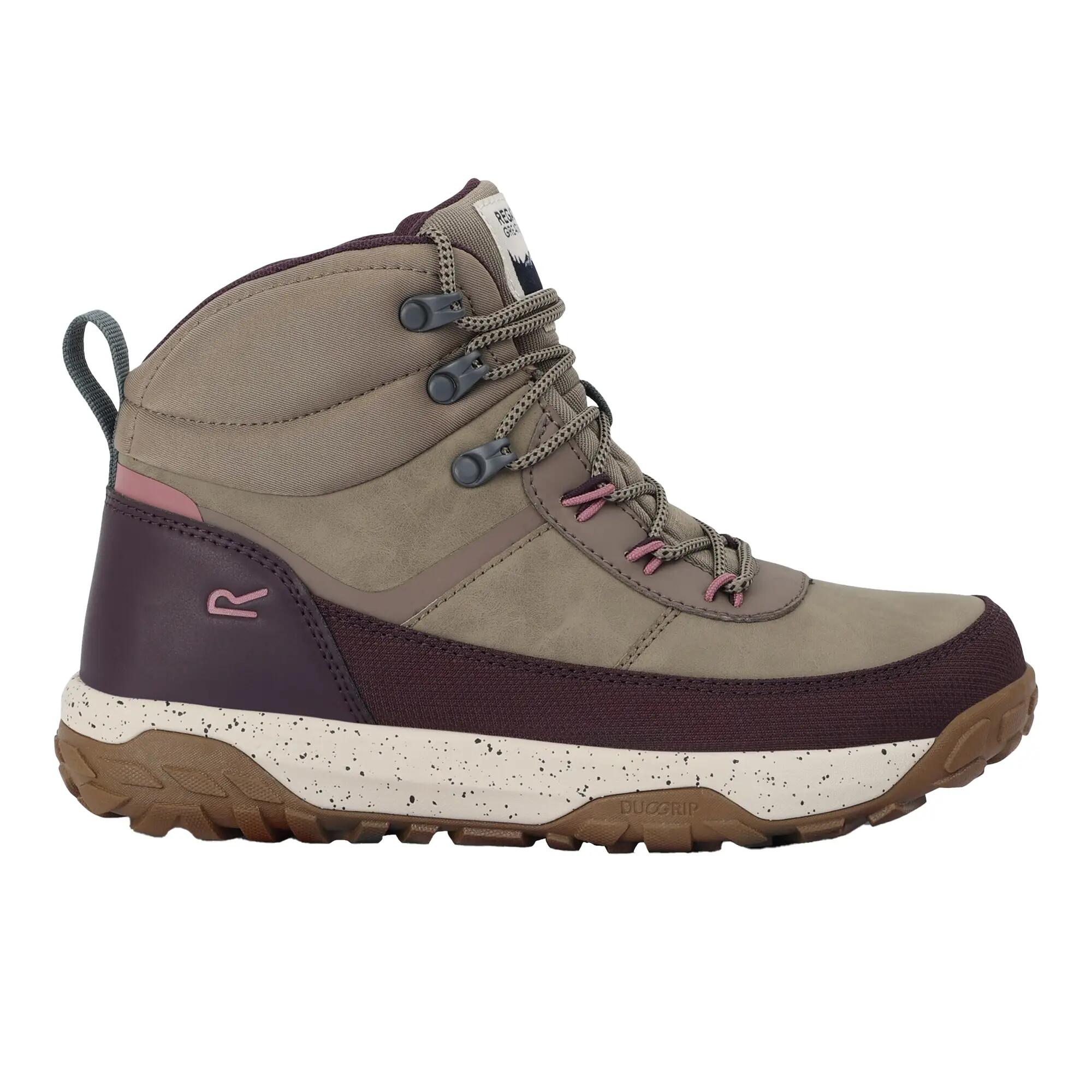 Chaussures Montantes De Marche SHAYFORD Femme (Pourpre / Gris Beige) 4/7