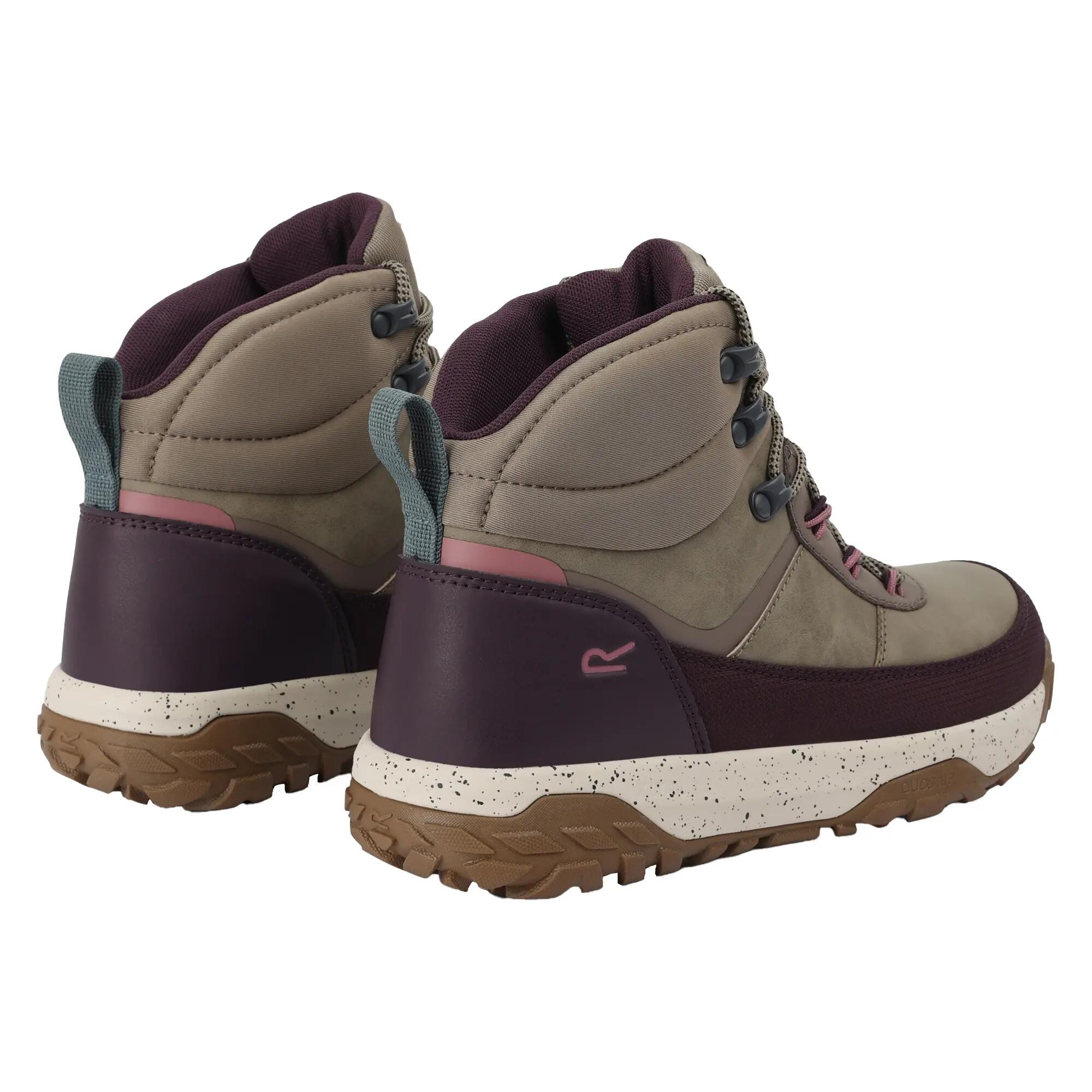 Chaussures Montantes De Marche SHAYFORD Femme (Pourpre / Gris Beige) 2/7