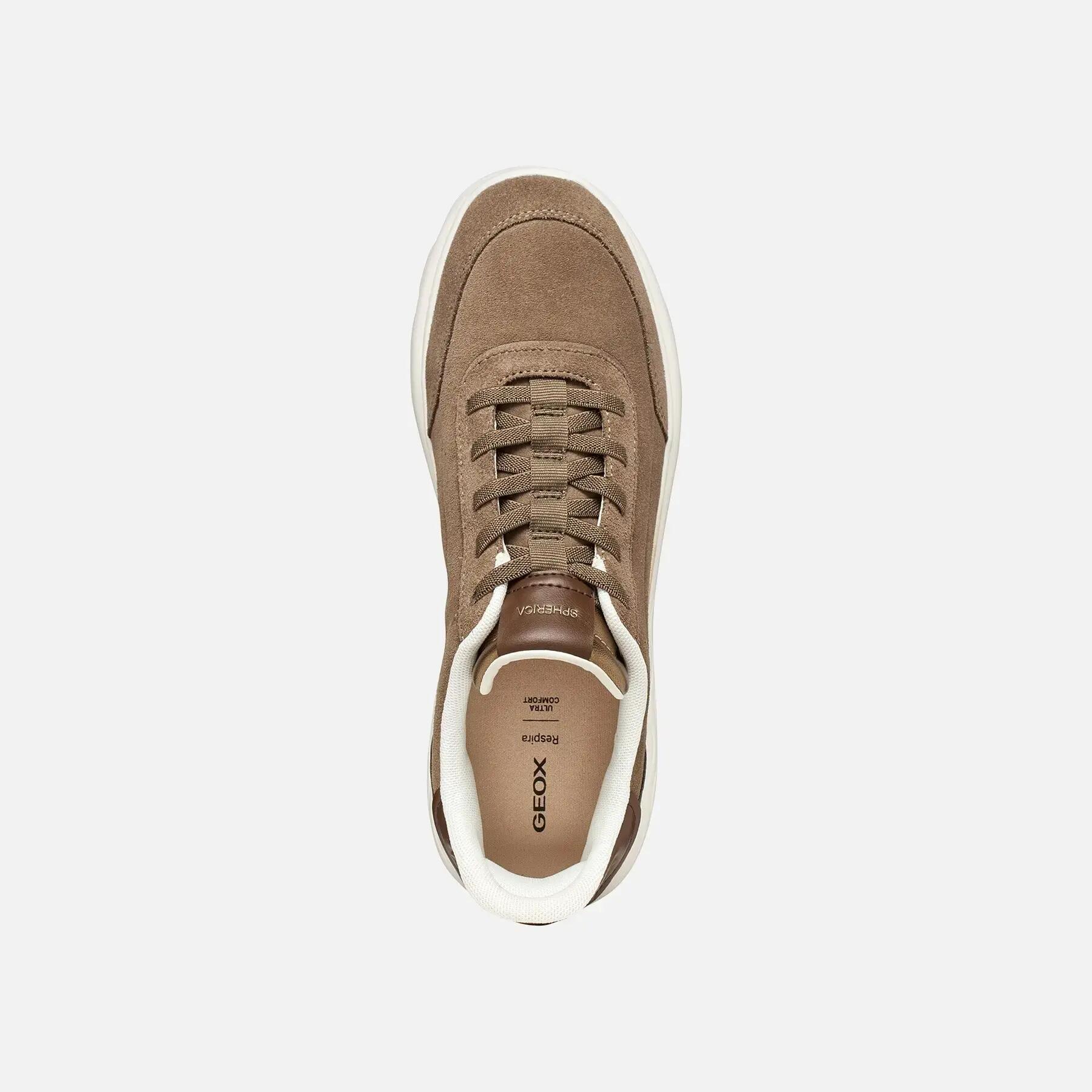 Damskie skórzane buty sportowe Geox Spherica Plus 5/6