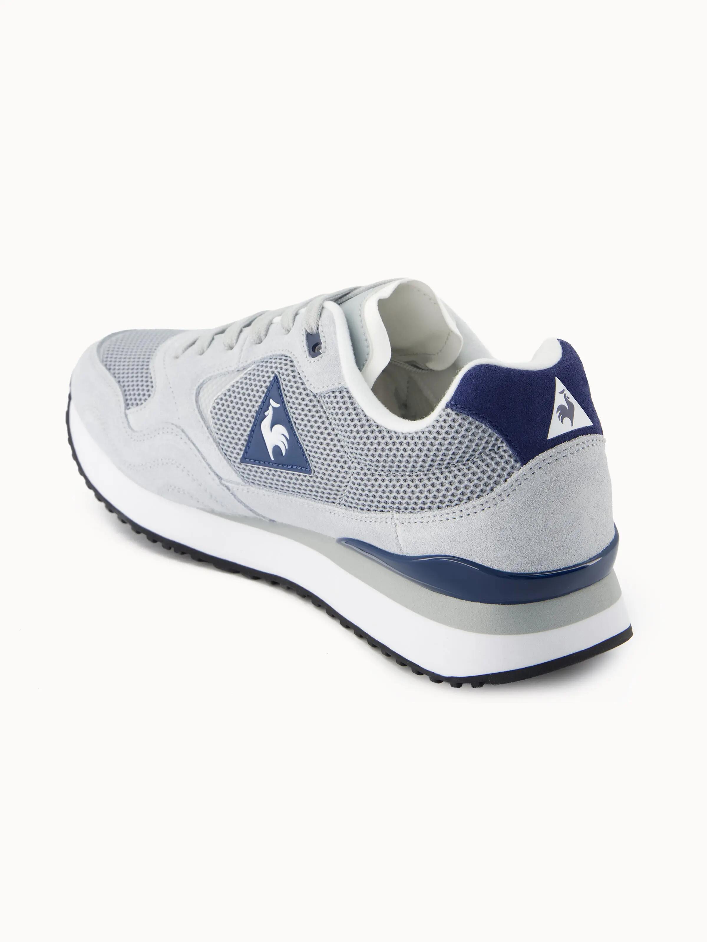 Sneakers retro-running en mesh et suede Solar 3/4
