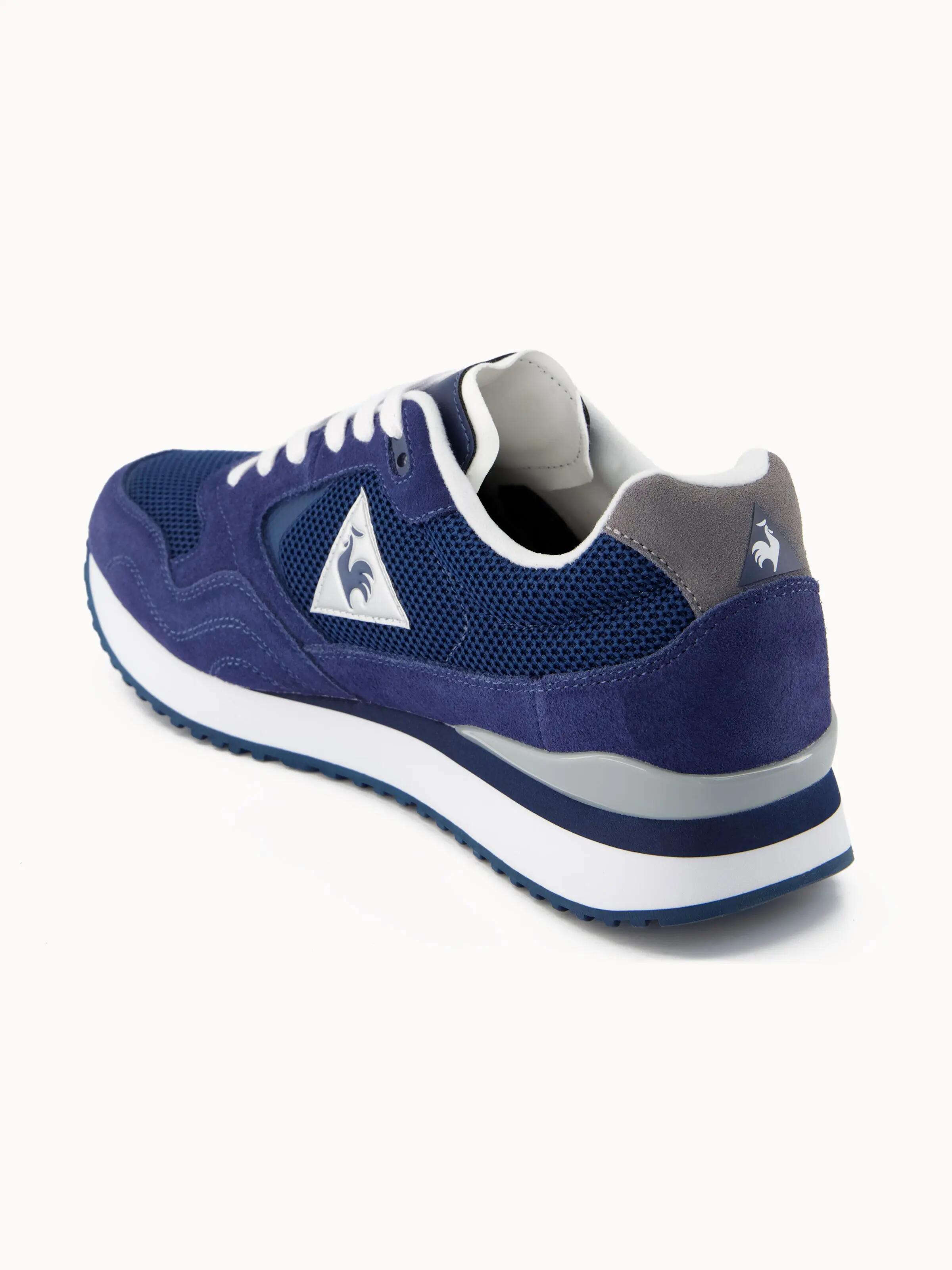 Sneakers rétro Solar en mesh et suède semelle à mémoire de forme 3/4
