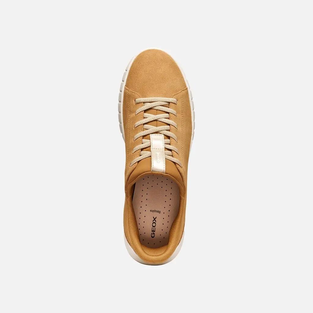 Baskets Femme D FLEXTRIDE PLUS Cognac 7/7