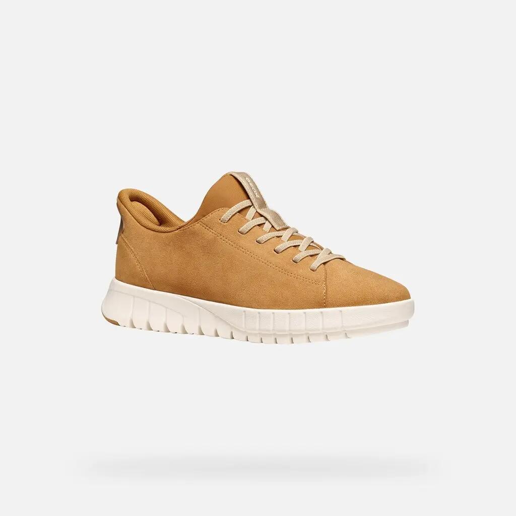 Baskets Femme D FLEXTRIDE PLUS Cognac 4/7