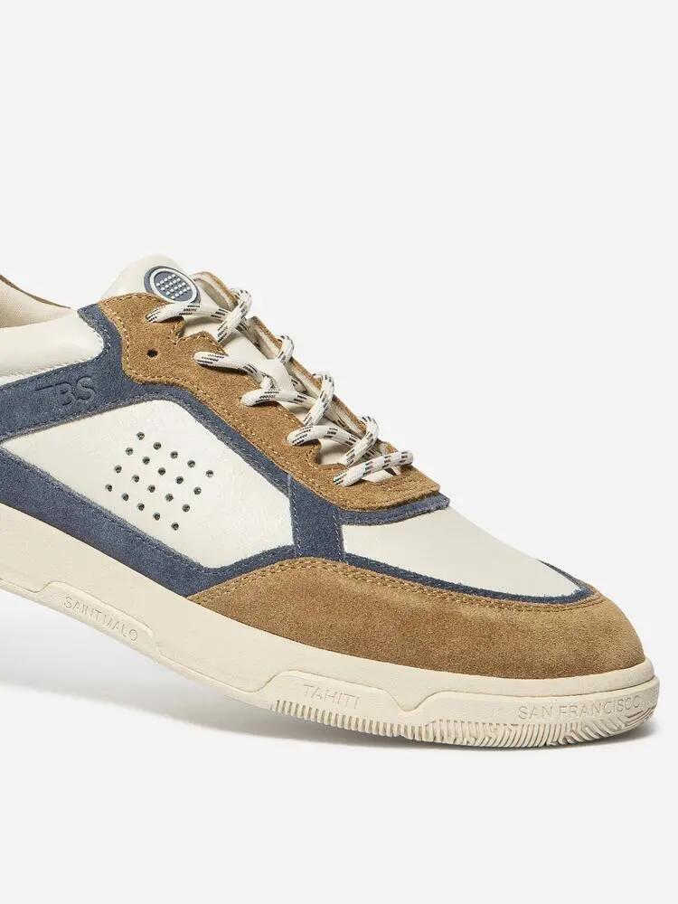 Chaussures - Sneakers - Hommes - Lacets, talon 35 mm - GUYLHEM - blanc/ecru 3/5