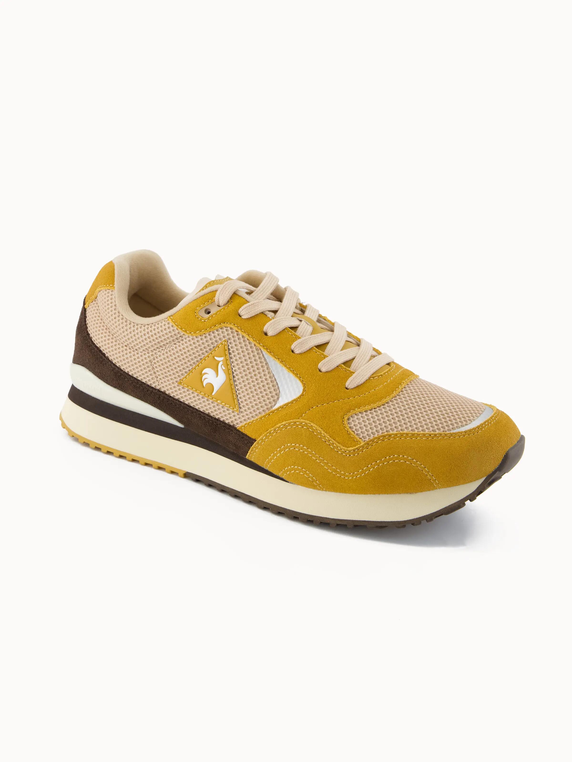 Sneakers retro-running en mesh et suede Solar 2/4