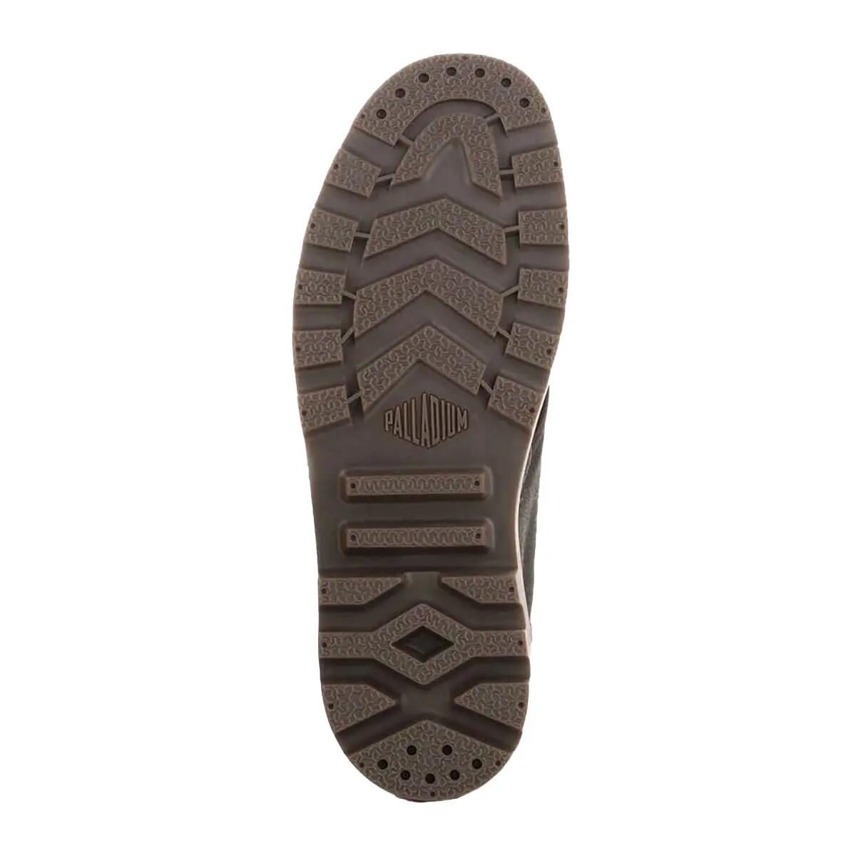 Botas a los Tobillos de Lienzos Encerados Pampa Hi para Hombre Negro 5/6