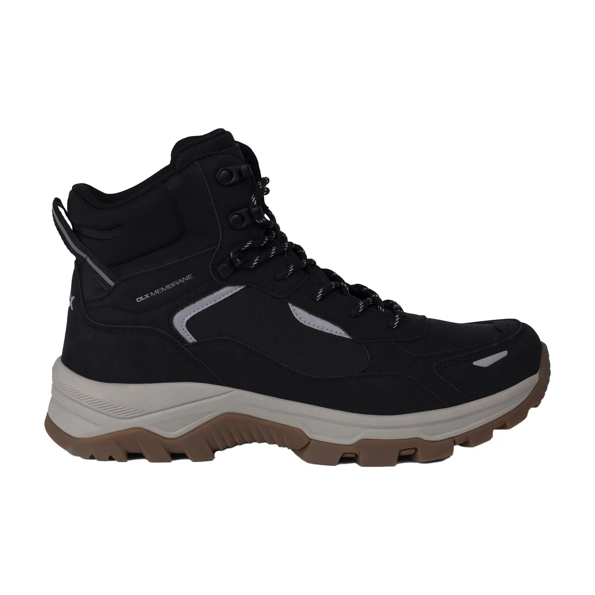 Chaussures Montantes De Marche JOHNNY DLX Homme (Noir) 4/7