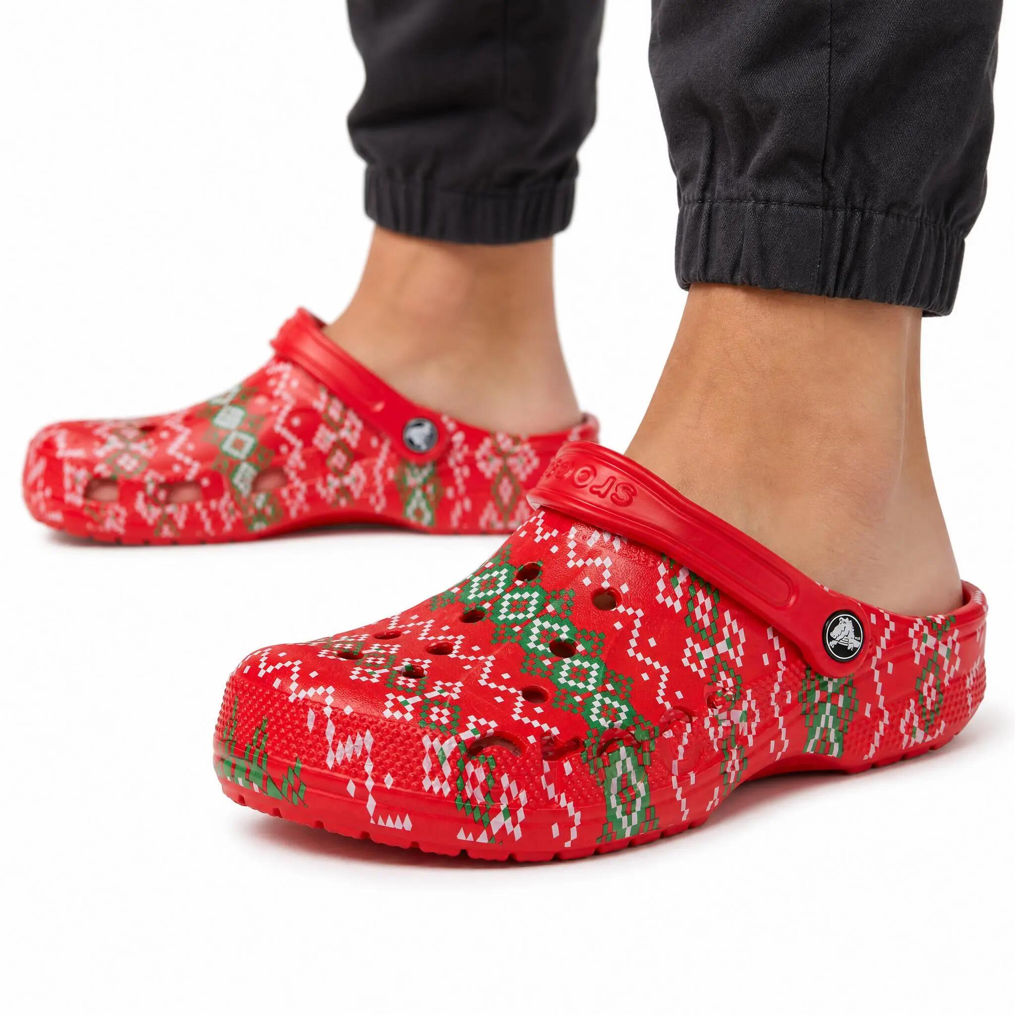 Klapki chodaki Crocs BAYA HOLIDAY GRAPHIC CLOG 7/7