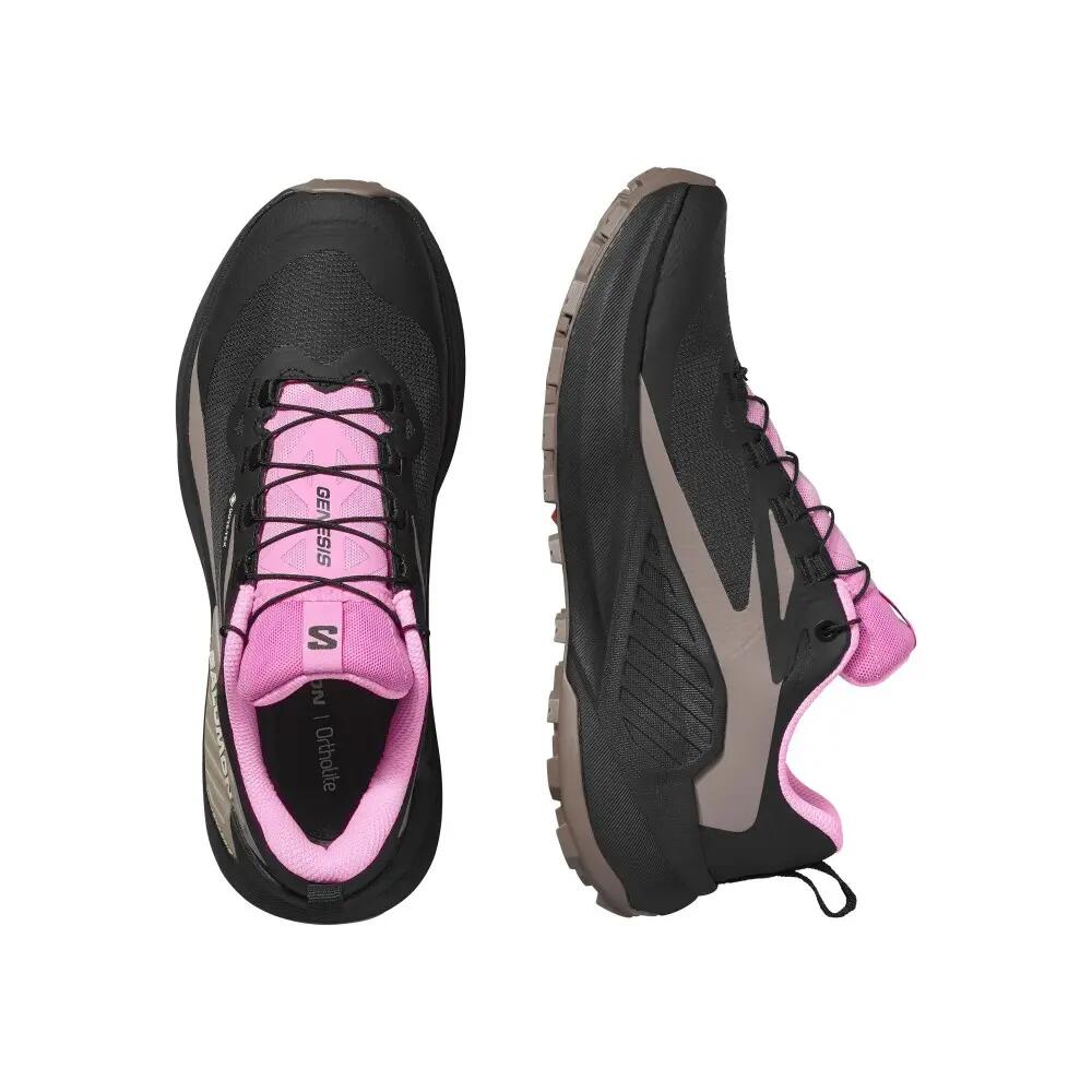 SALOMON chaussure trail GENESIS GTX W - CYCLAMEN/BLK/ETHER 2026 2/4