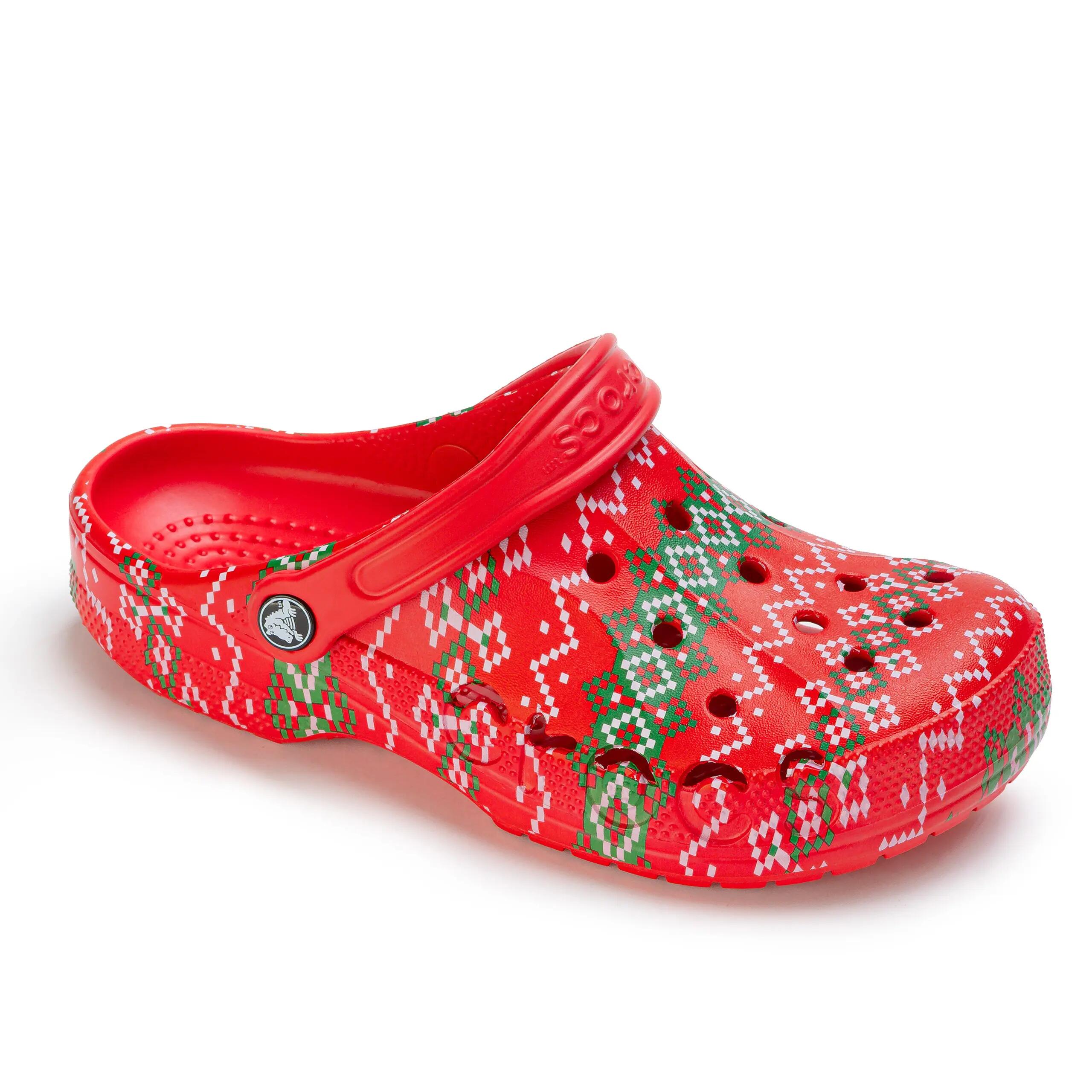 Klapki chodaki Crocs BAYA HOLIDAY GRAPHIC CLOG 5/7