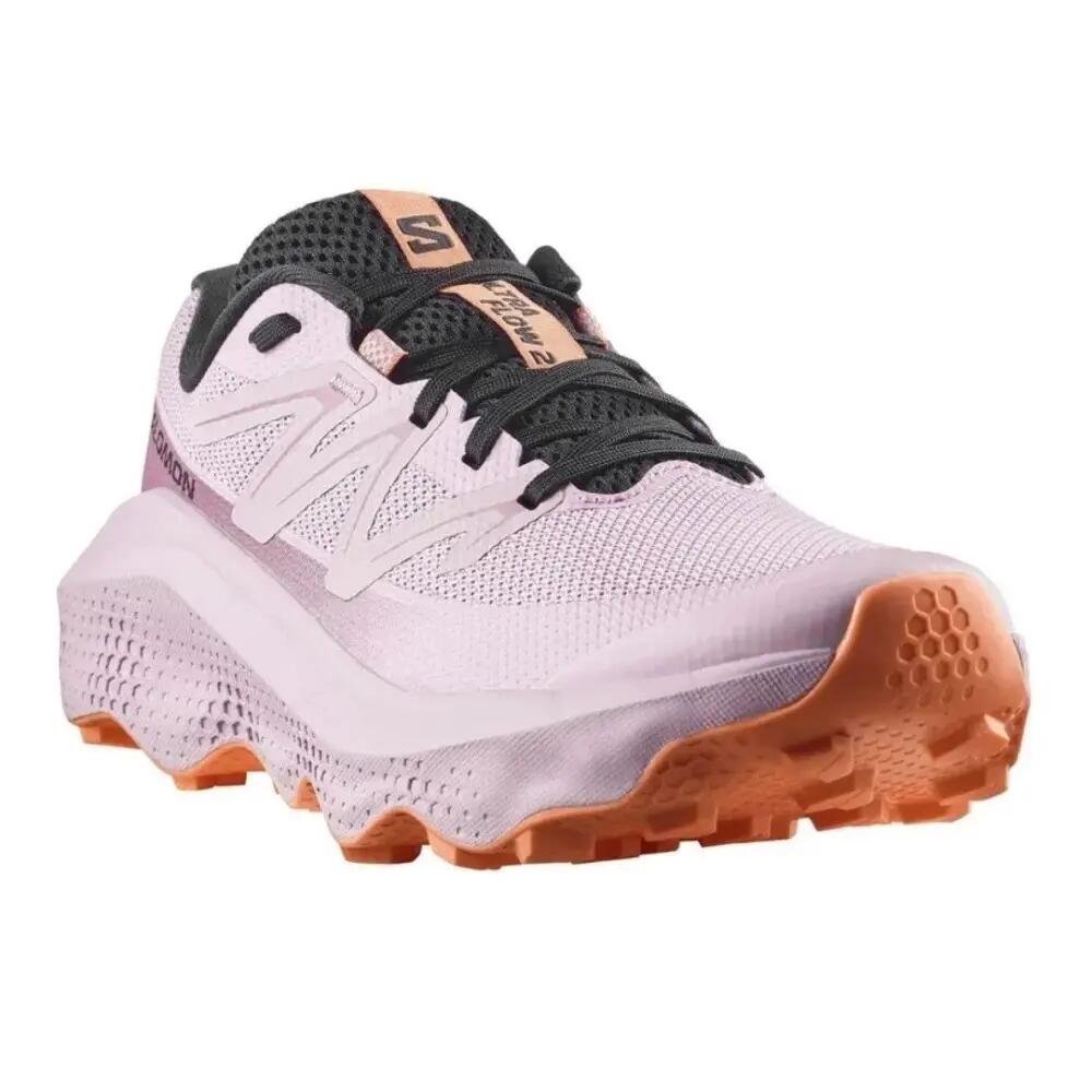SALOMON chaussure trail ULTRA FLOW 2 W DAWN P/BLACK/NECTRN 2/3